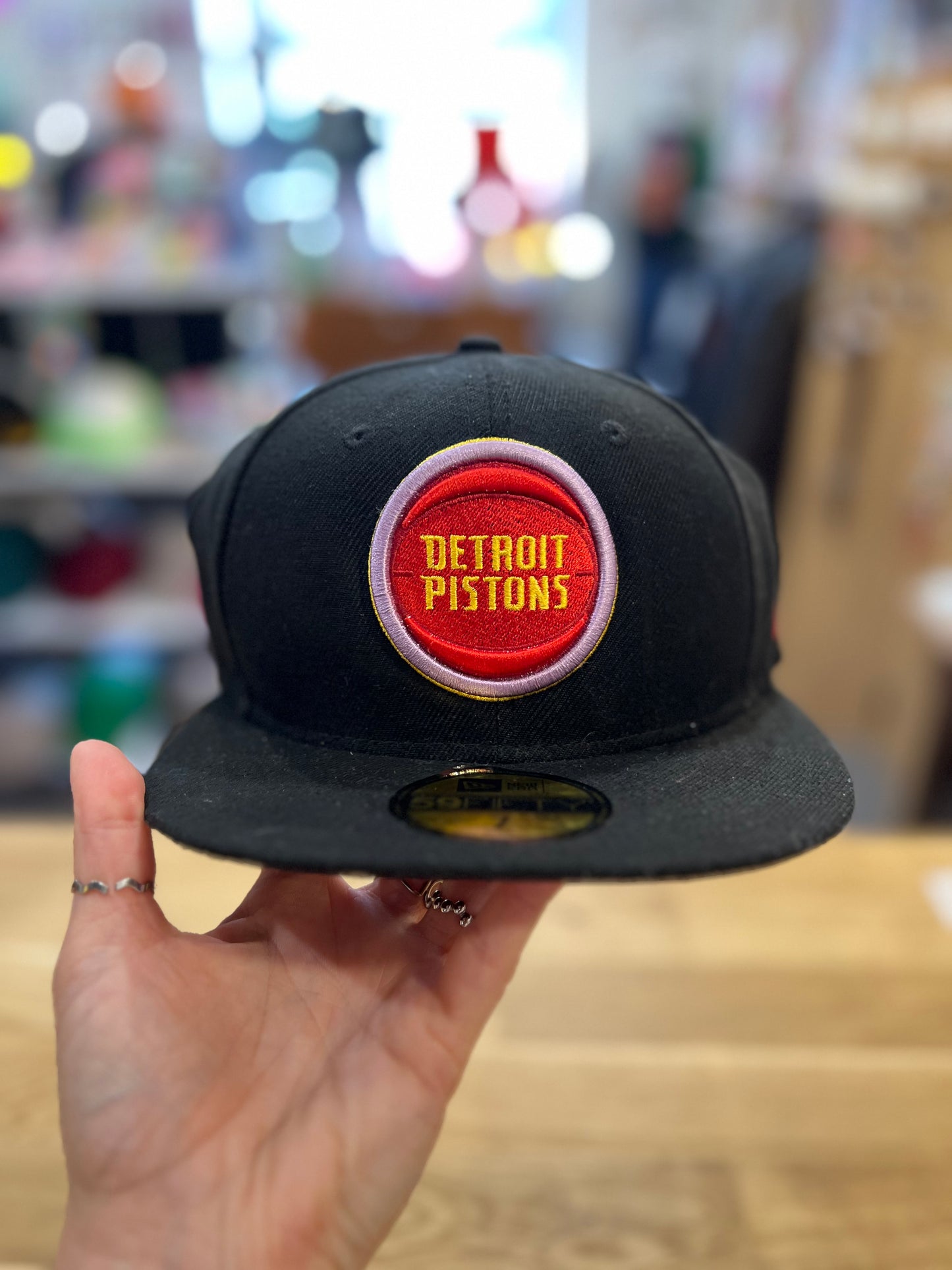 New Era Detroit Pistons Fitted Hat
