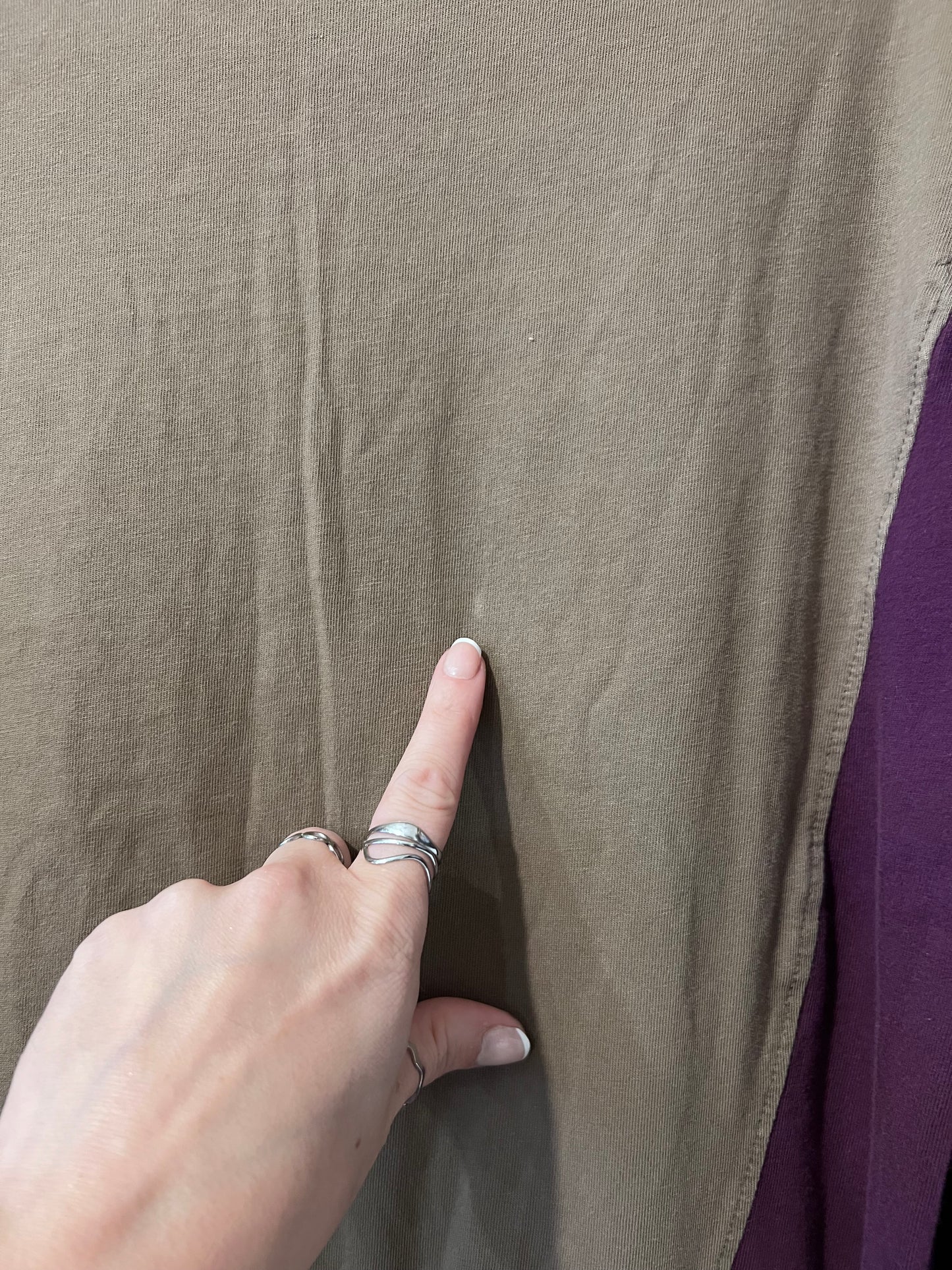 Taylor Swift "Meet Me At Midnight" Color Block Long Sleeve Shirt