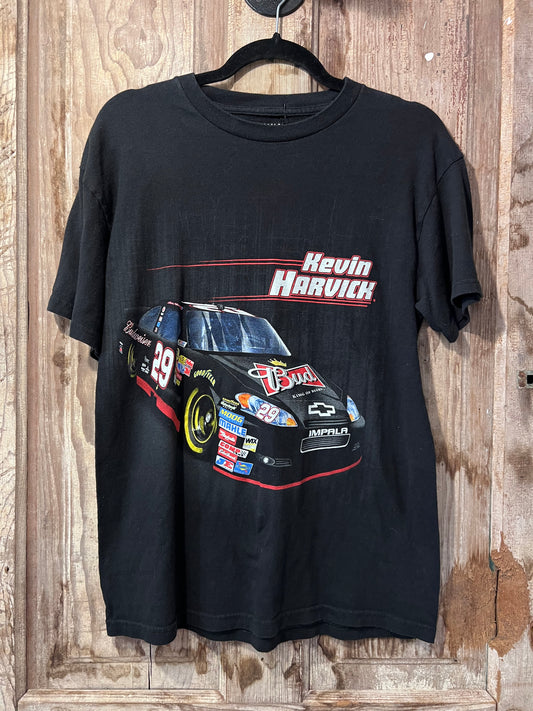 Y2K NASCAR Kevin Harvick Graphic T-Shirt