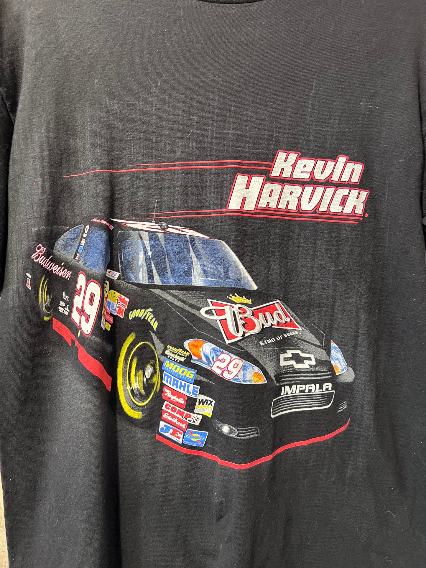 Y2K NASCAR Kevin Harvick Graphic T-Shirt
