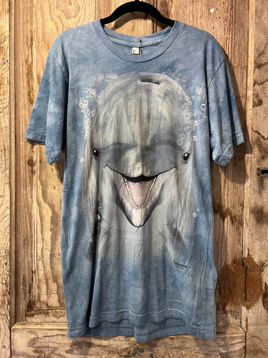 2012 The Mountain Dolphin Graphic T-Shirt