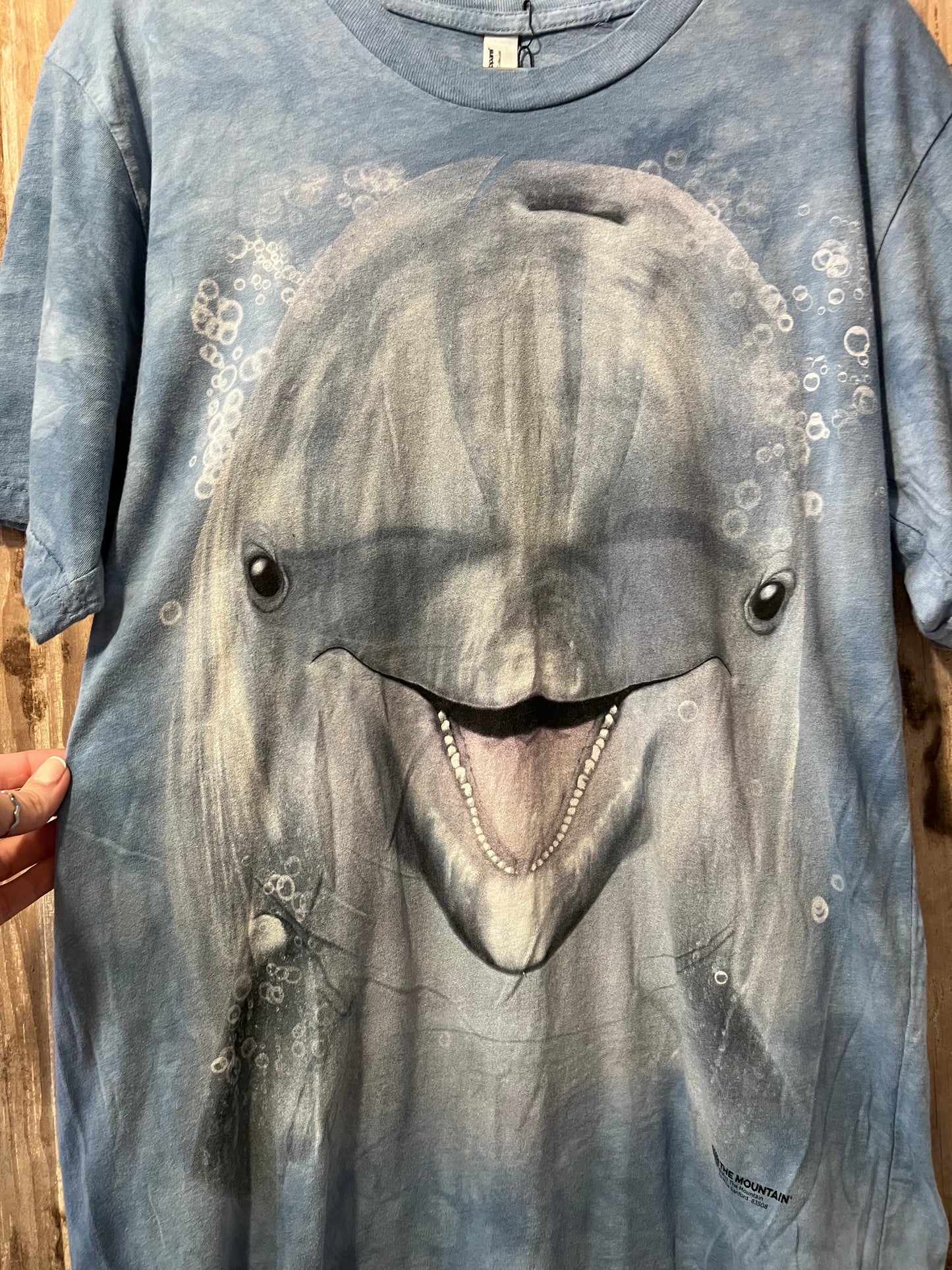 2012 The Mountain Dolphin Graphic T-Shirt