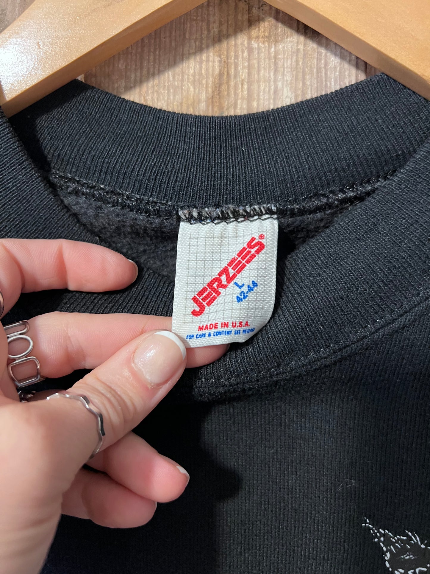 80's Bucking Cowboy Crewneck