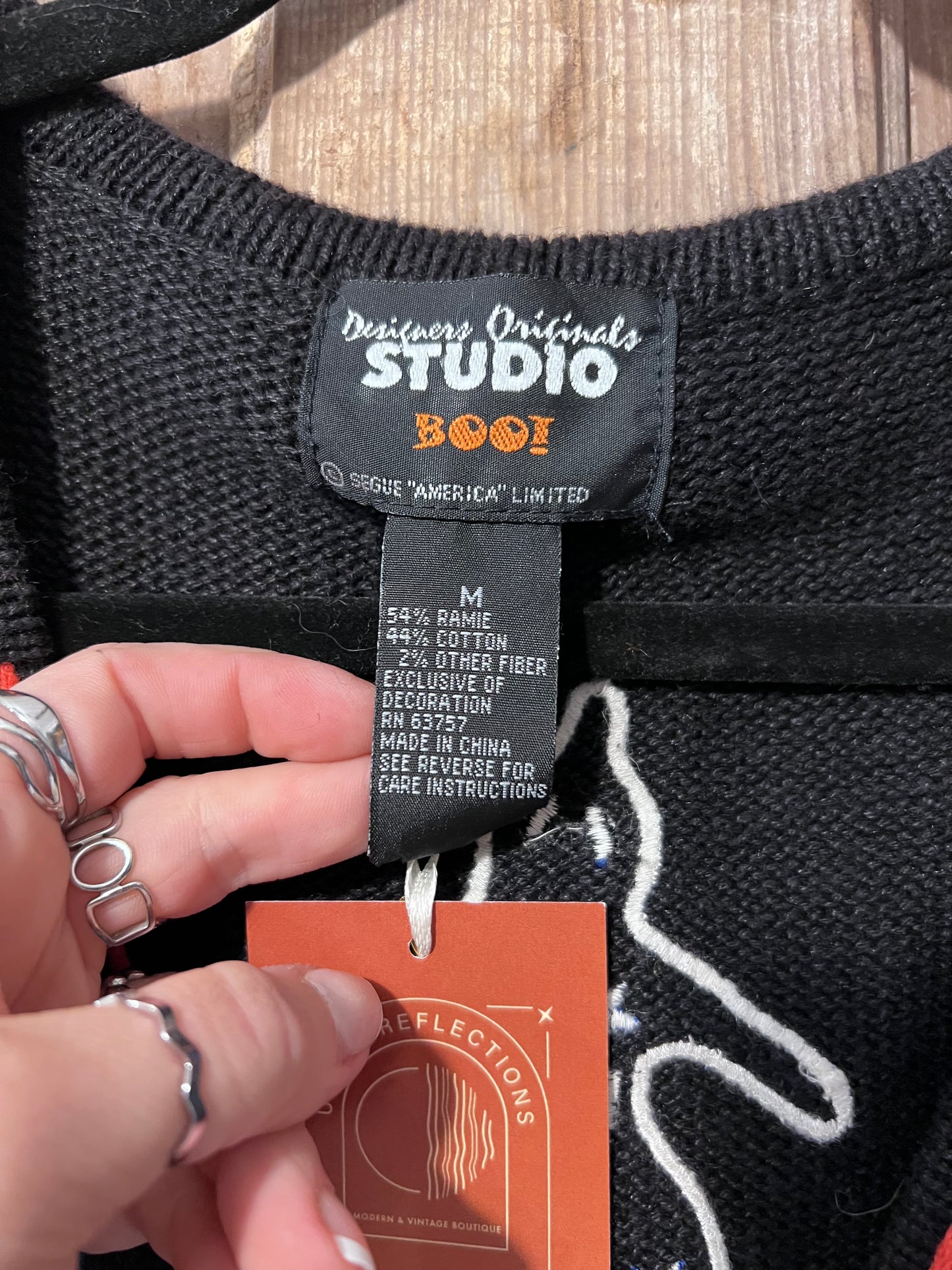 Revamp 90's Embroidered Halloween Vest