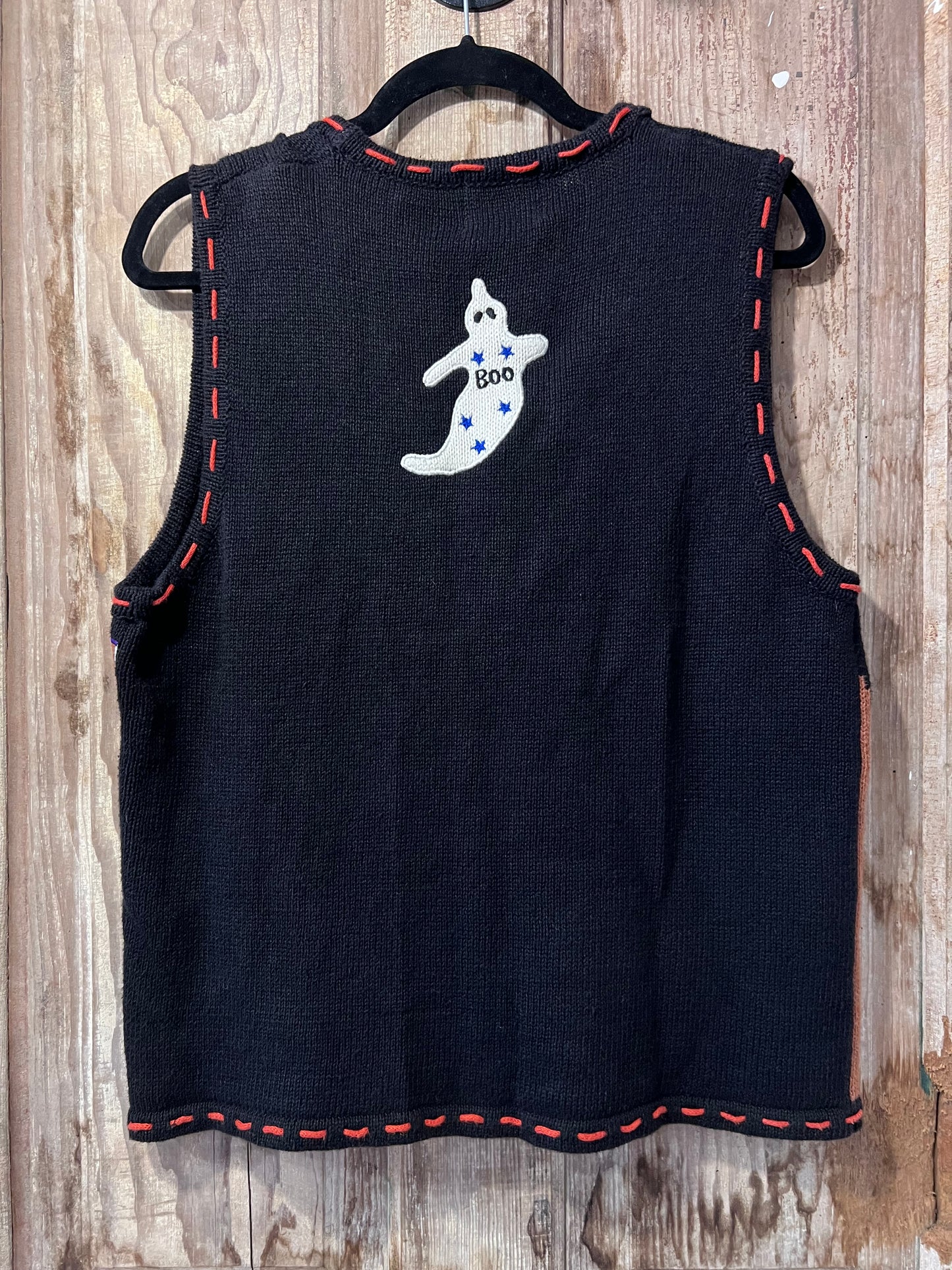 Revamp 90's Embroidered Halloween Vest