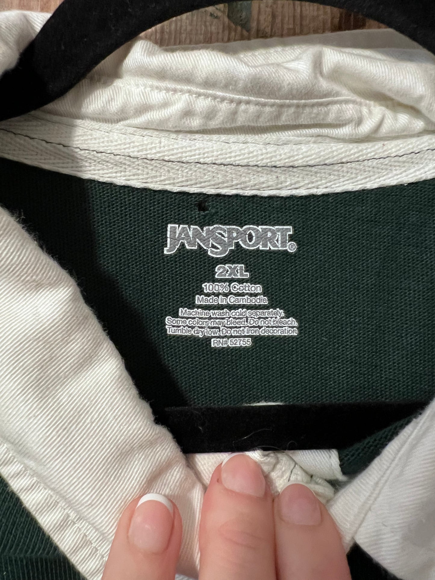 Retro MSU Henley Long Sleeve Shirt