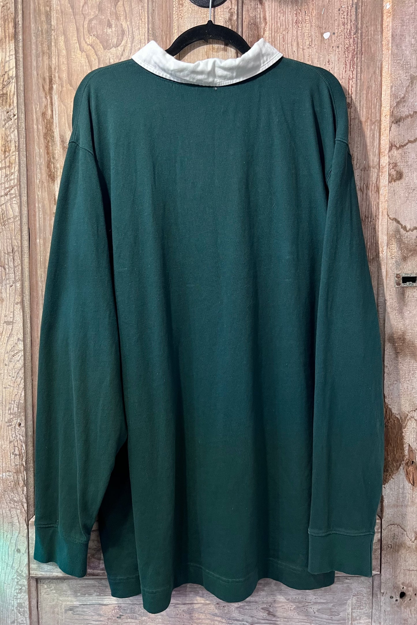 Retro MSU Henley Long Sleeve Shirt
