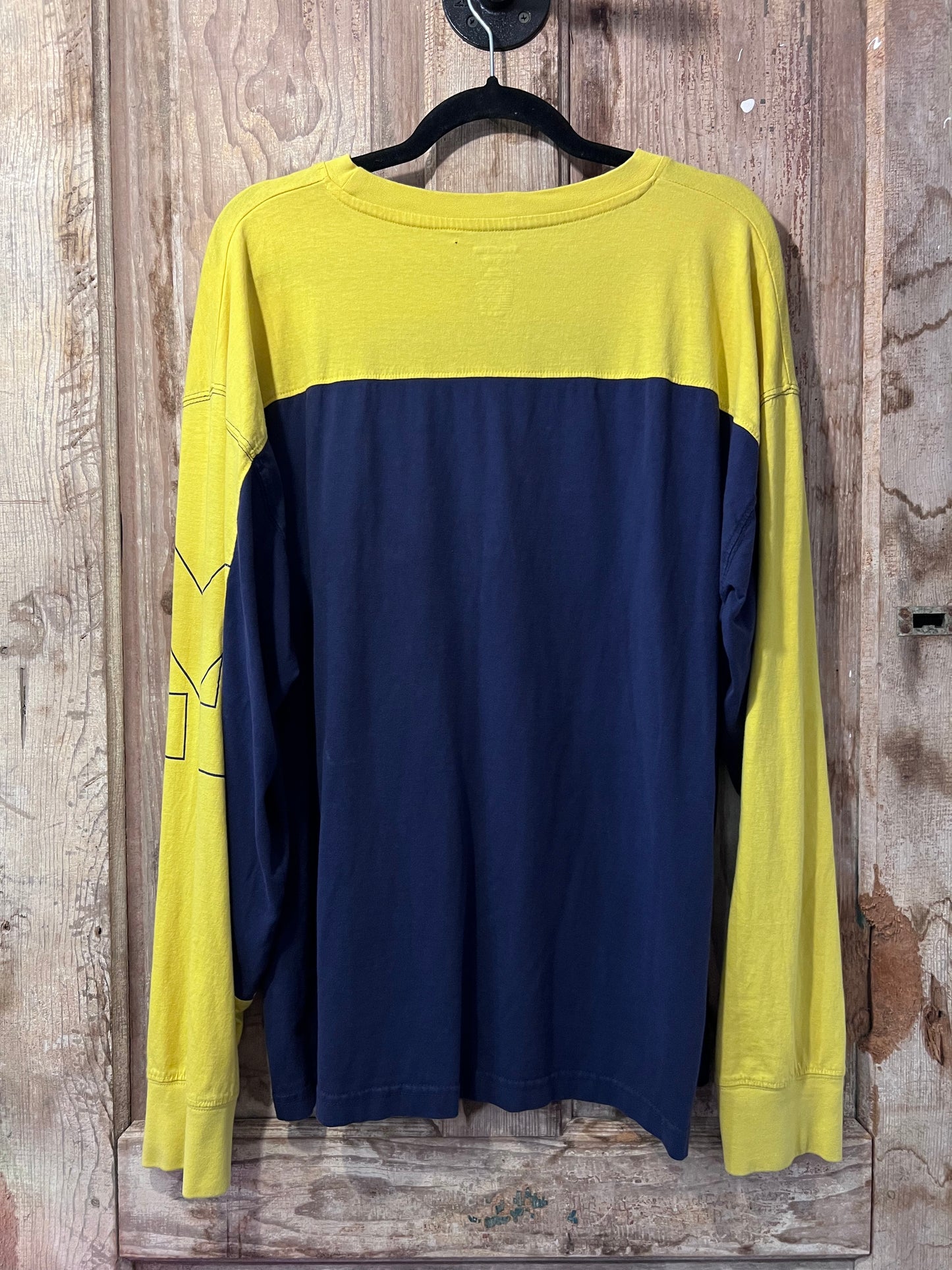 Retro Two Tone Michigan Long Sleeve Shirt