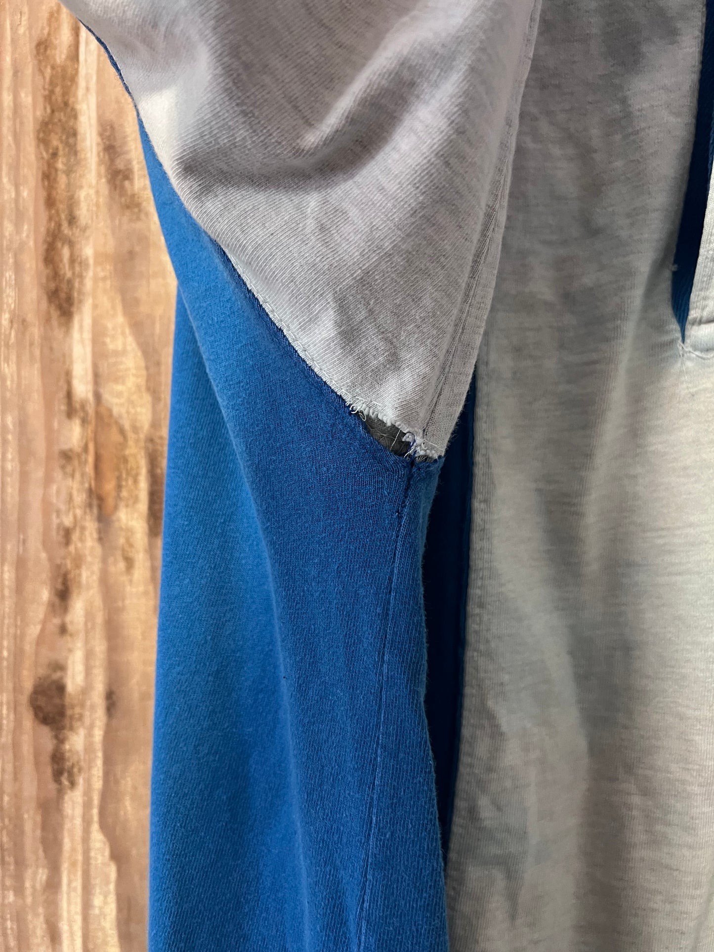 90's Detroit Lions Long Sleeve Henley Shirt