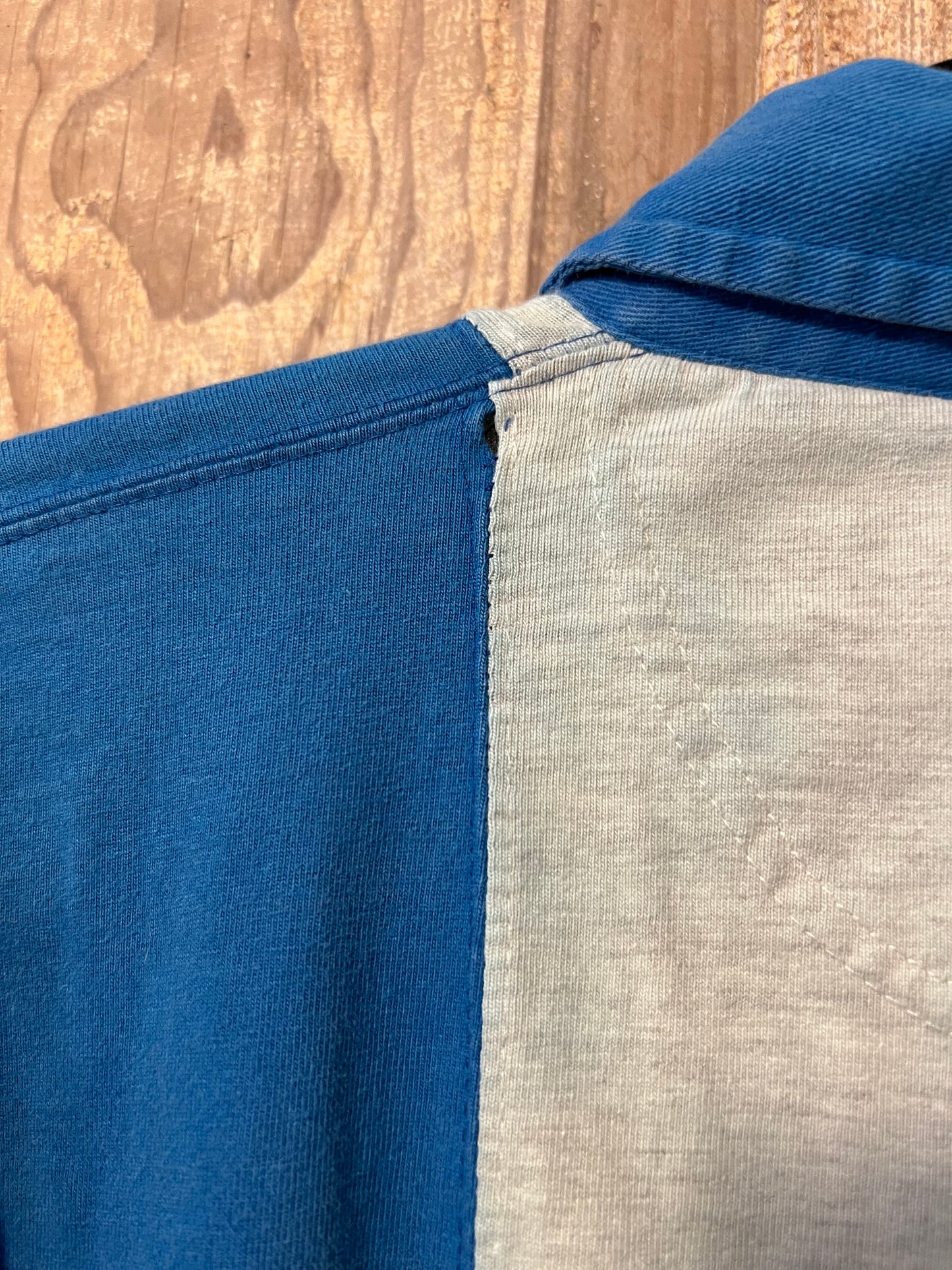 90's Detroit Lions Long Sleeve Henley Shirt
