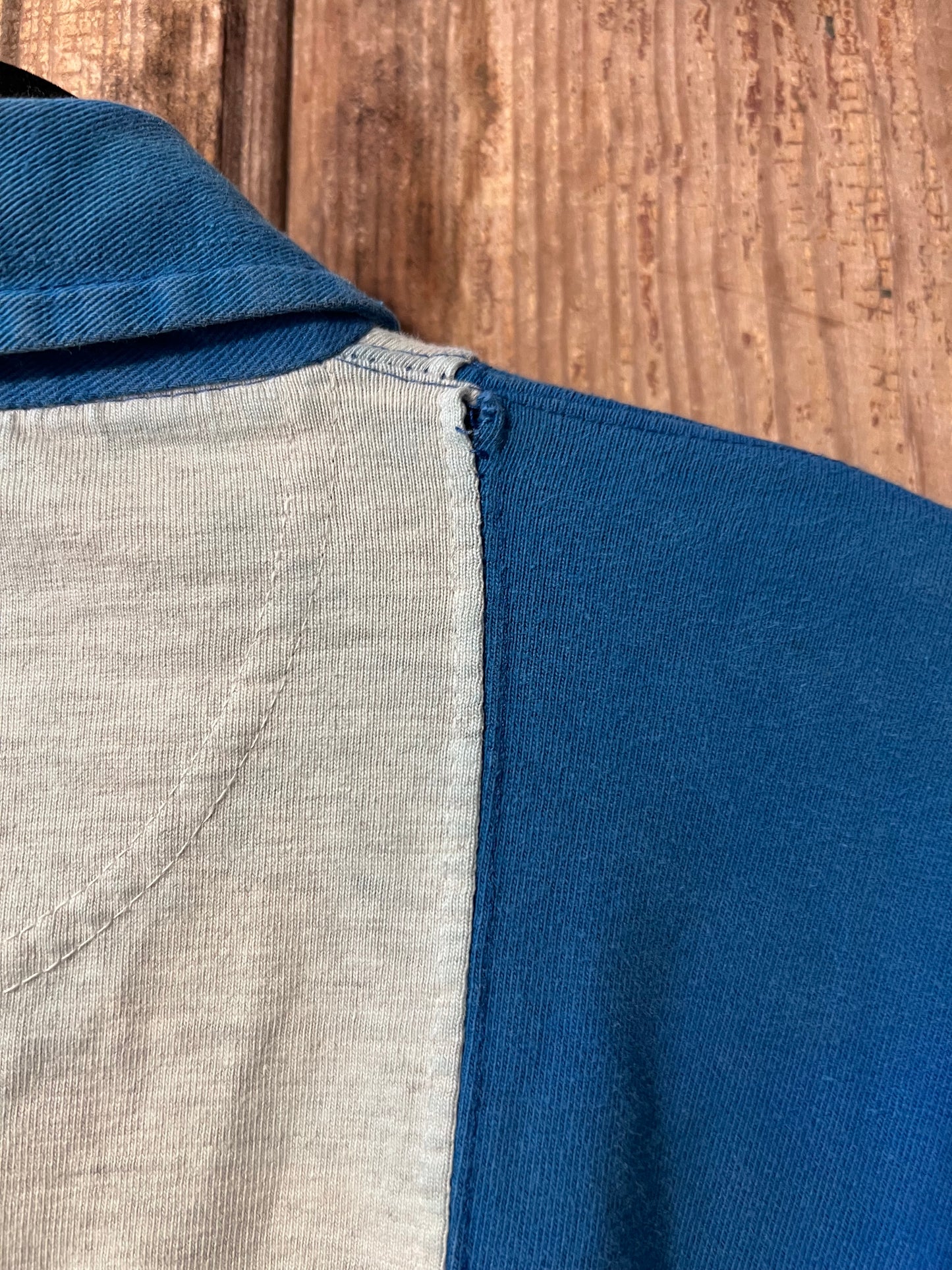 90's Detroit Lions Long Sleeve Henley Shirt