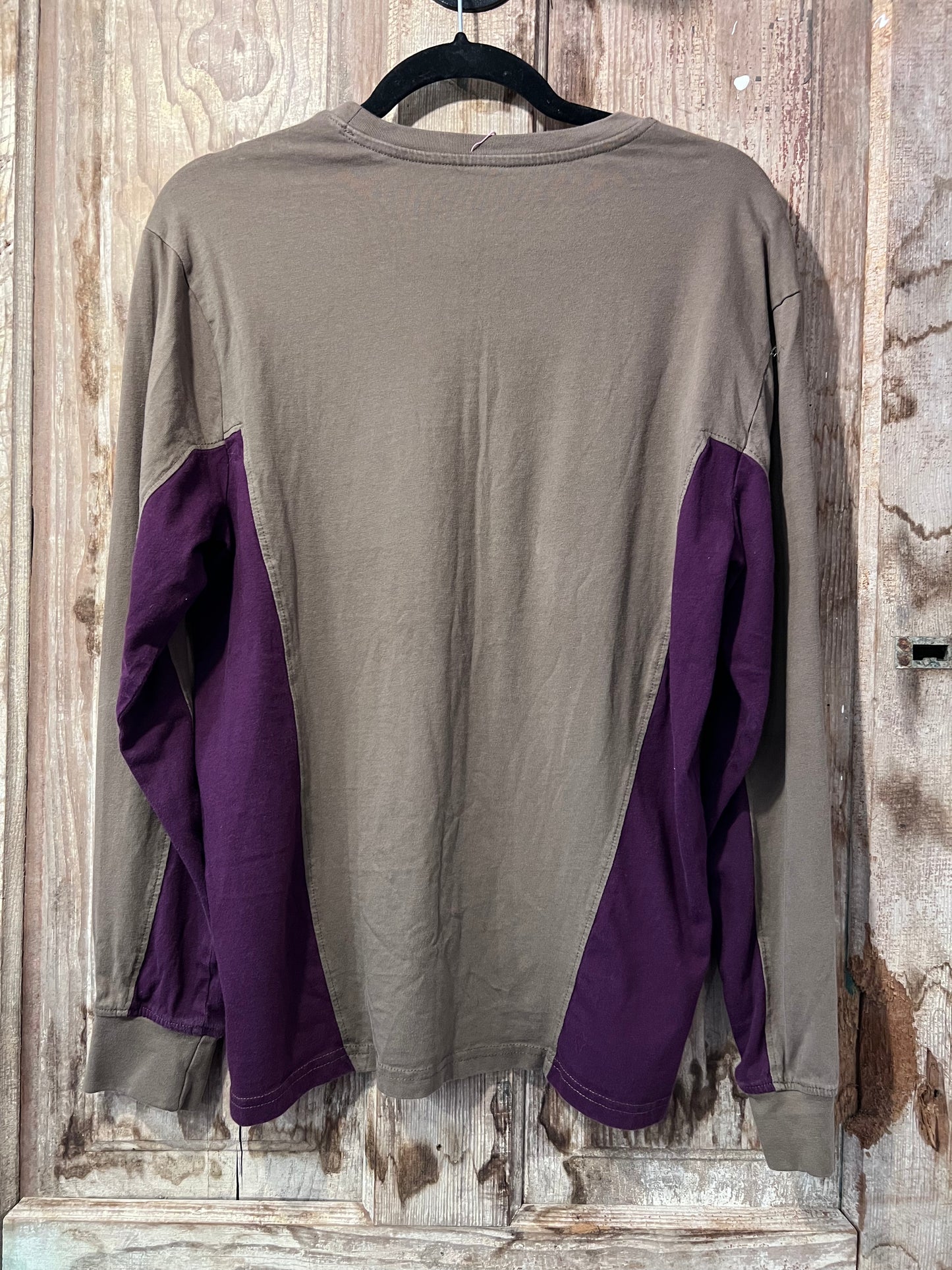 Taylor Swift "Meet Me At Midnight" Color Block Long Sleeve Shirt
