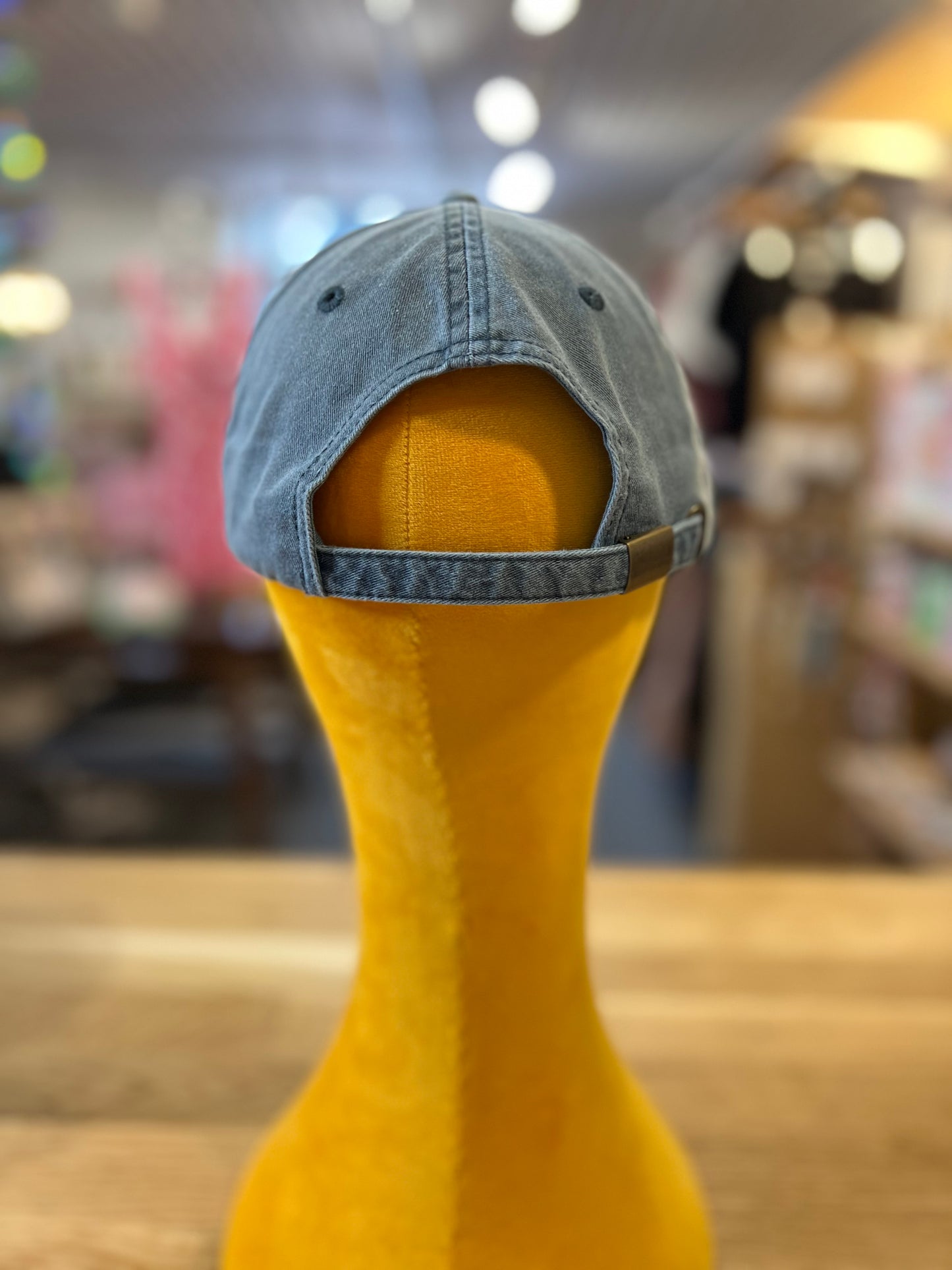 90's ADIRONDACKS Embroidered Duck Denim Hat