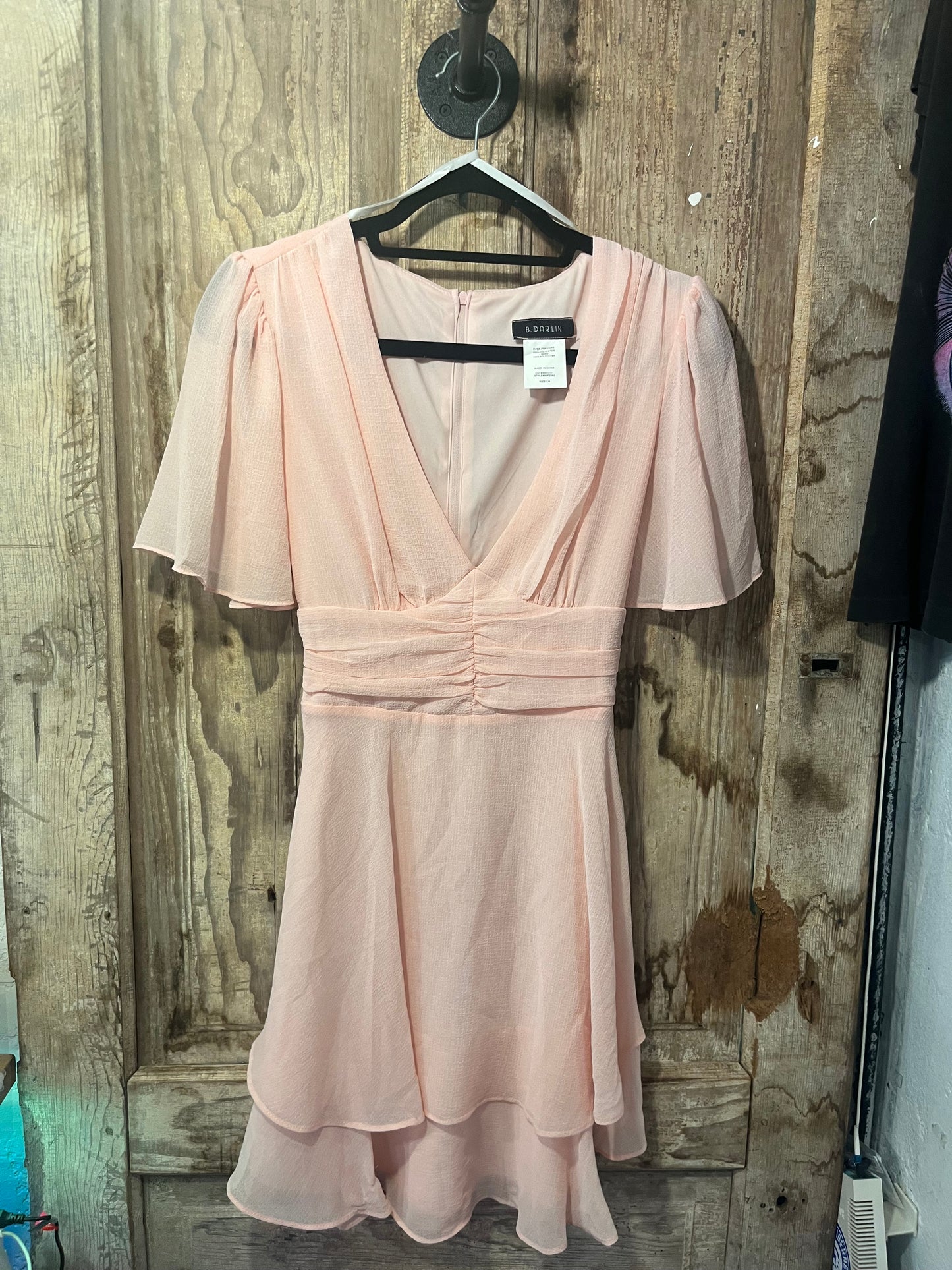 B. Darlin Pink Flowy Dress