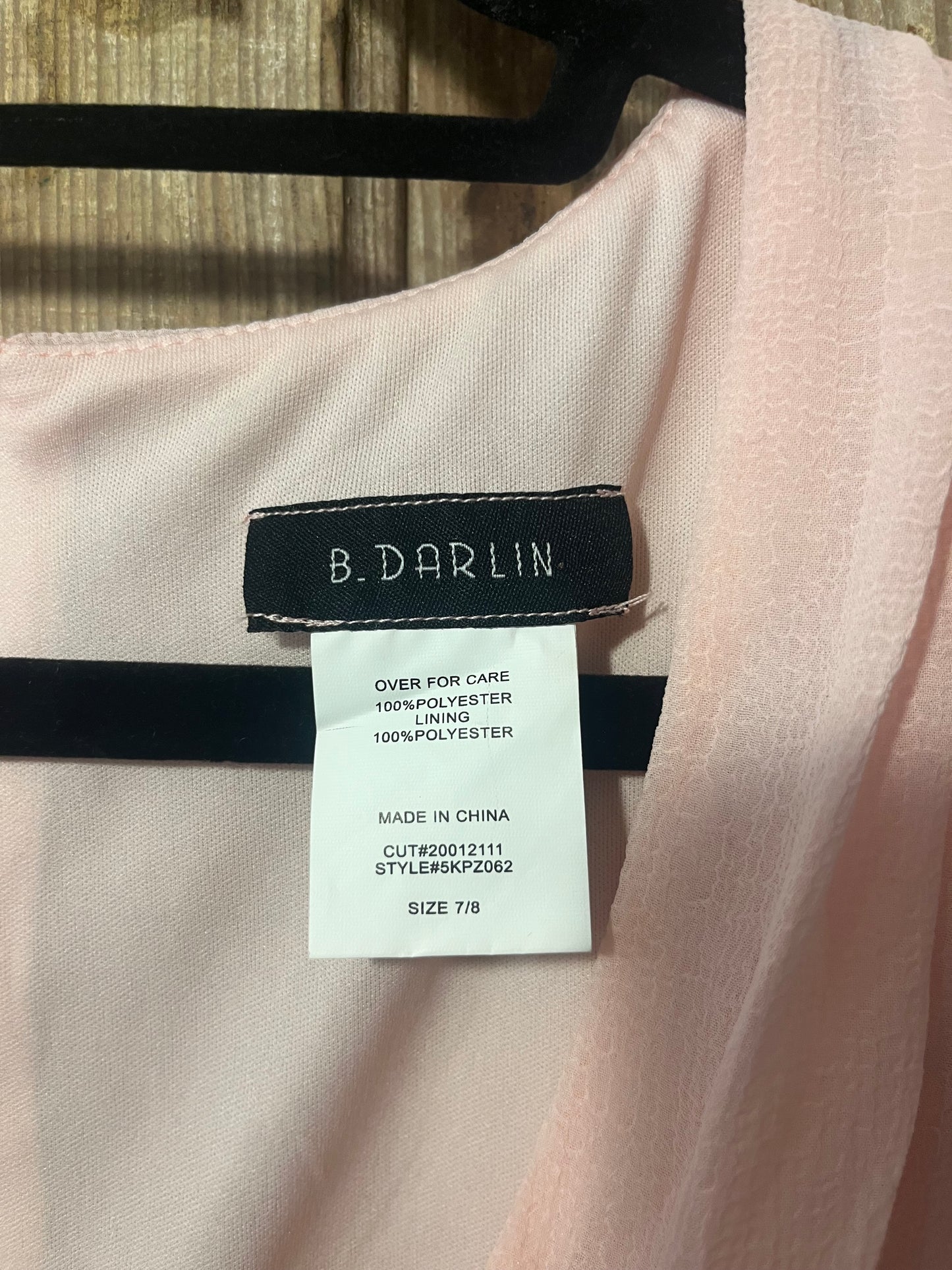 B. Darlin Pink Flowy Dress