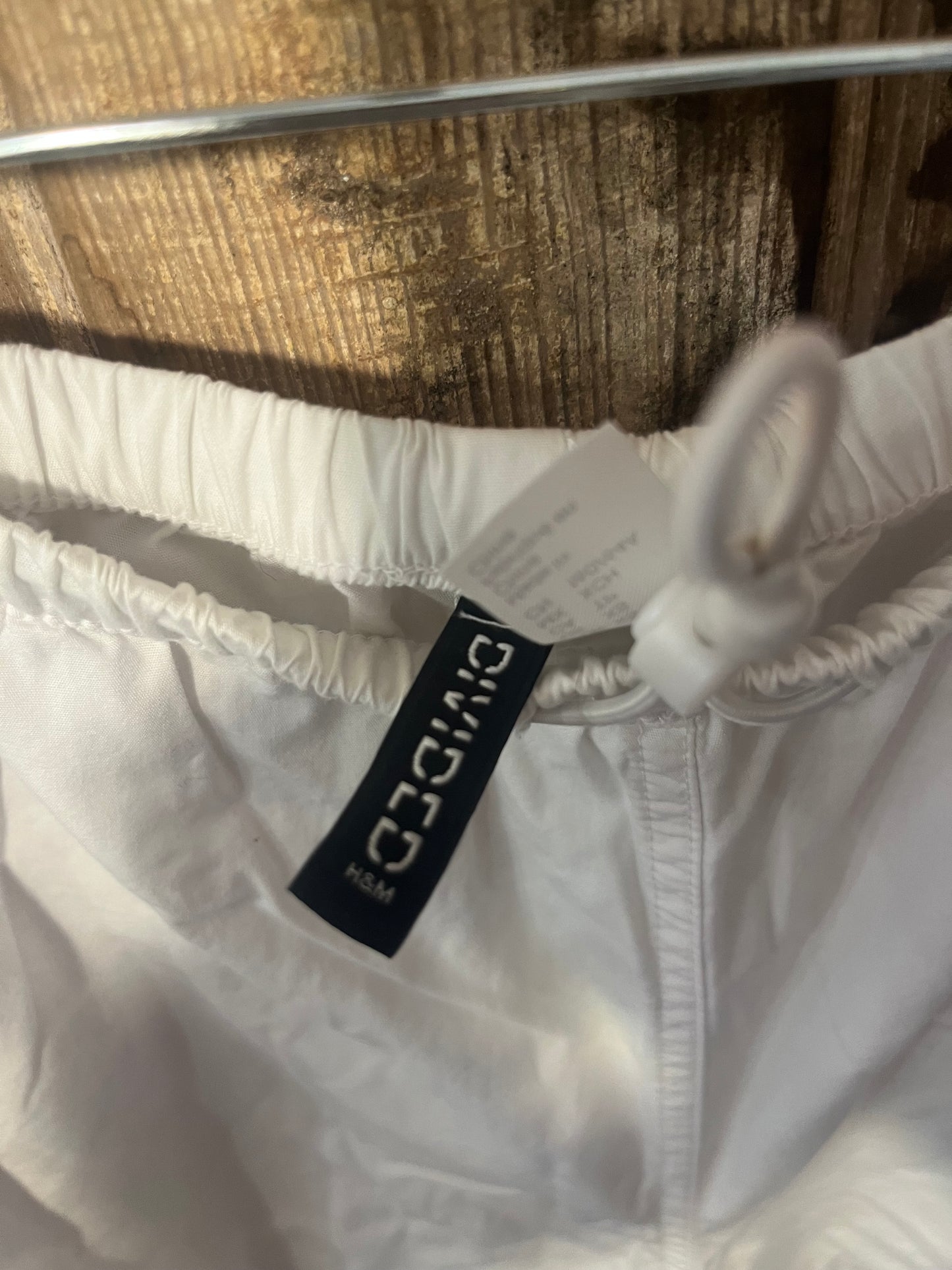 Divided White Pants