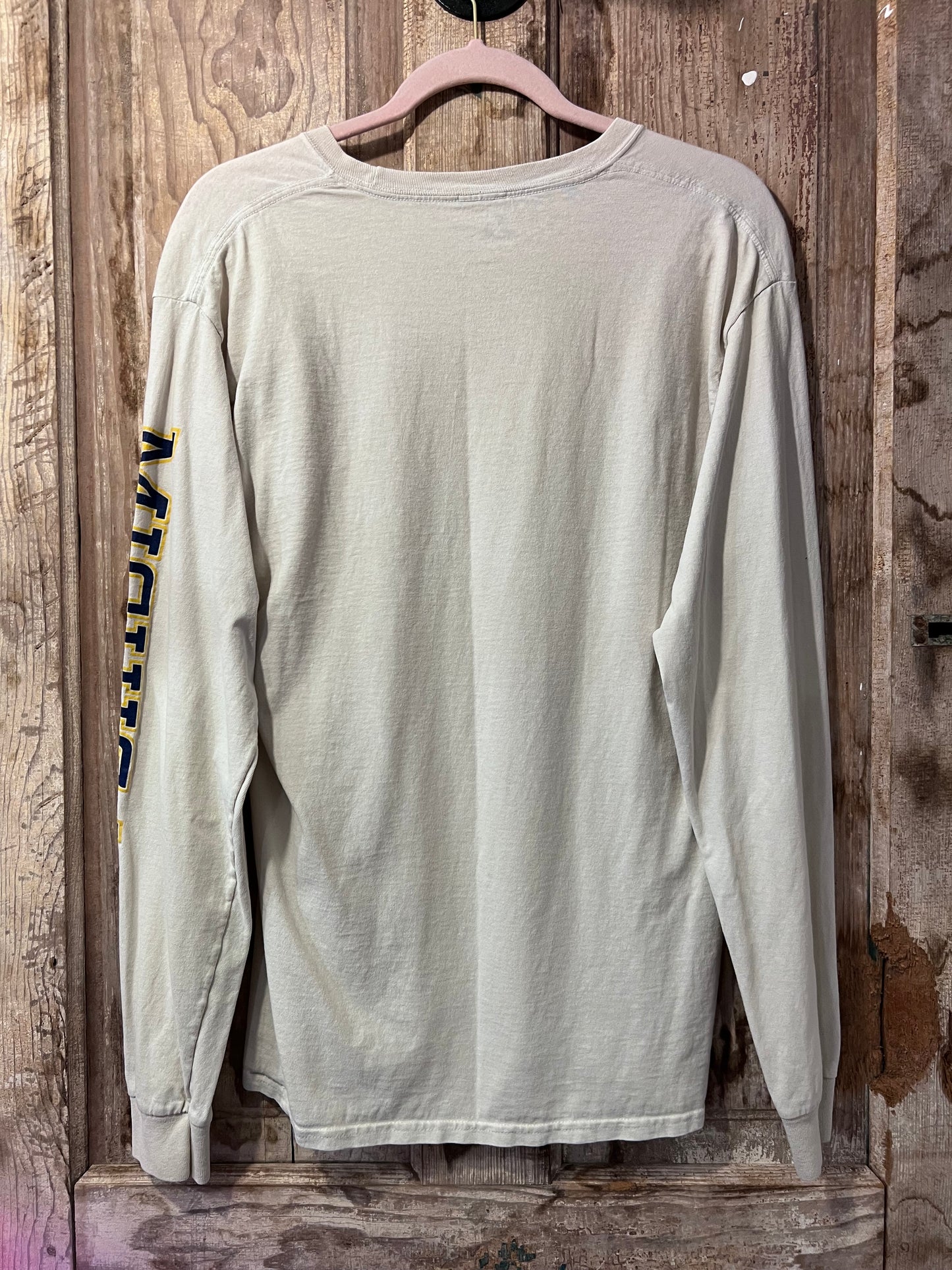 Retro U of M Wolverines Long Sleeve Shirt