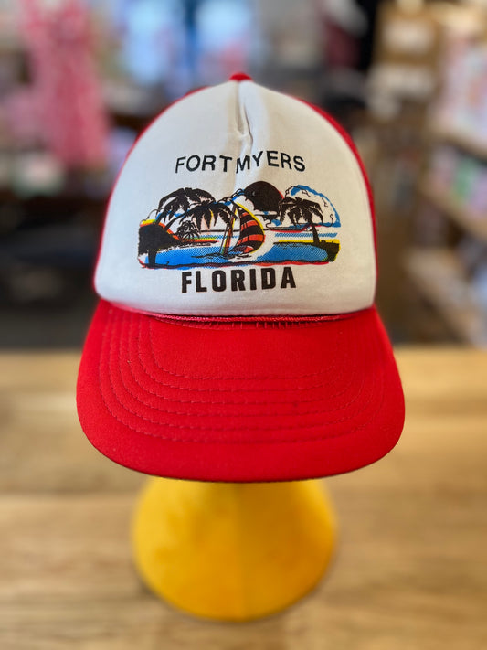 80's Fort Myers FL Trucker Hat