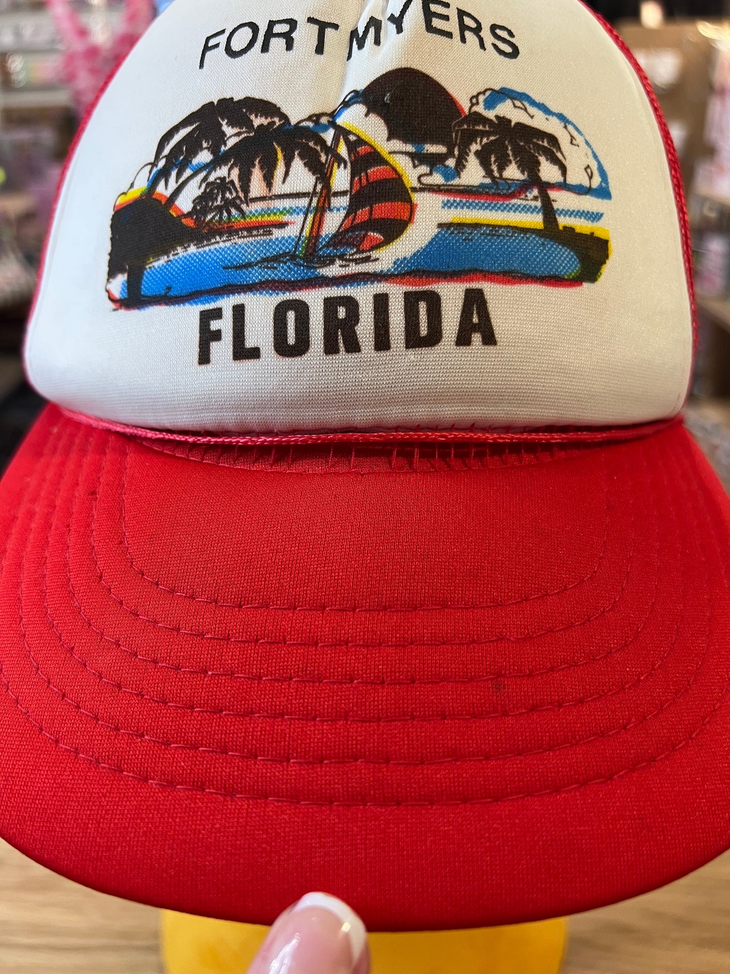 80's Fort Myers FL Trucker Hat