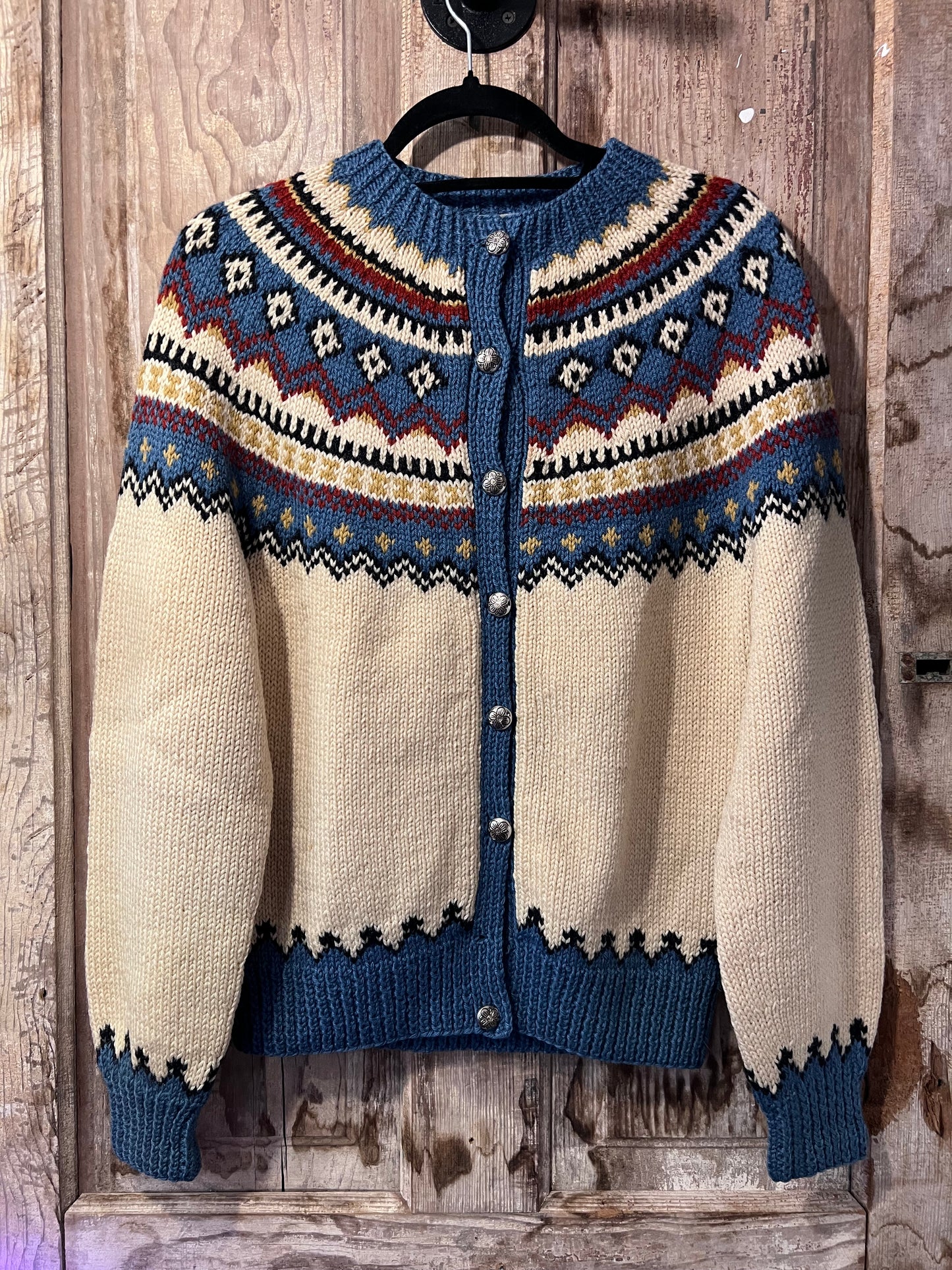 90's Perila Design Wool Cardigan