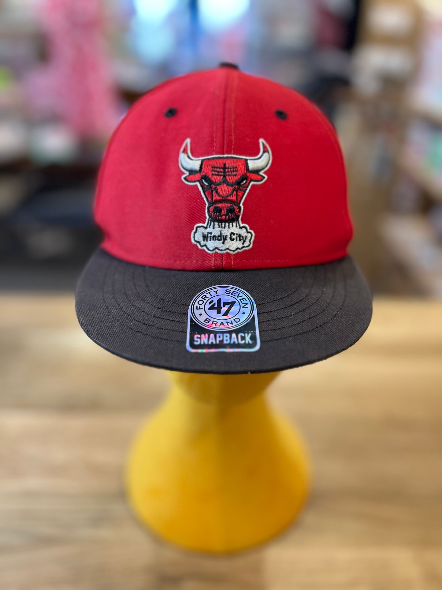 Chicago Bulls Youth Embroidered Snapback Hat