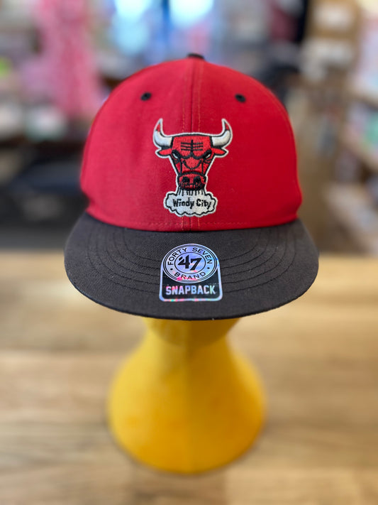 Chicago Bulls Youth Embroidered Snapback Hat