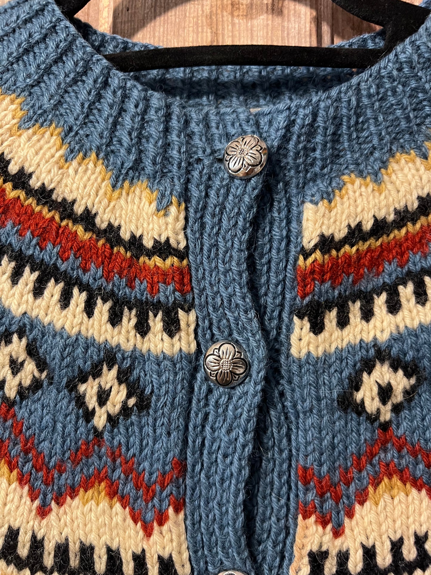 90's Perila Design Wool Cardigan