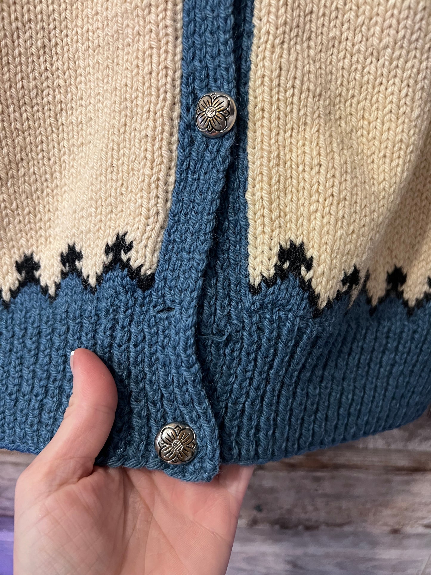 90's Perila Design Wool Cardigan