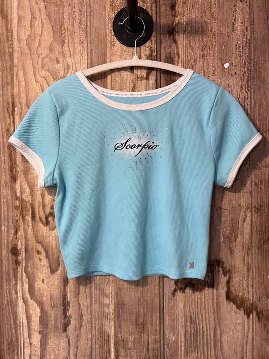 Y2K Limited Too Scorpio Baby Tee