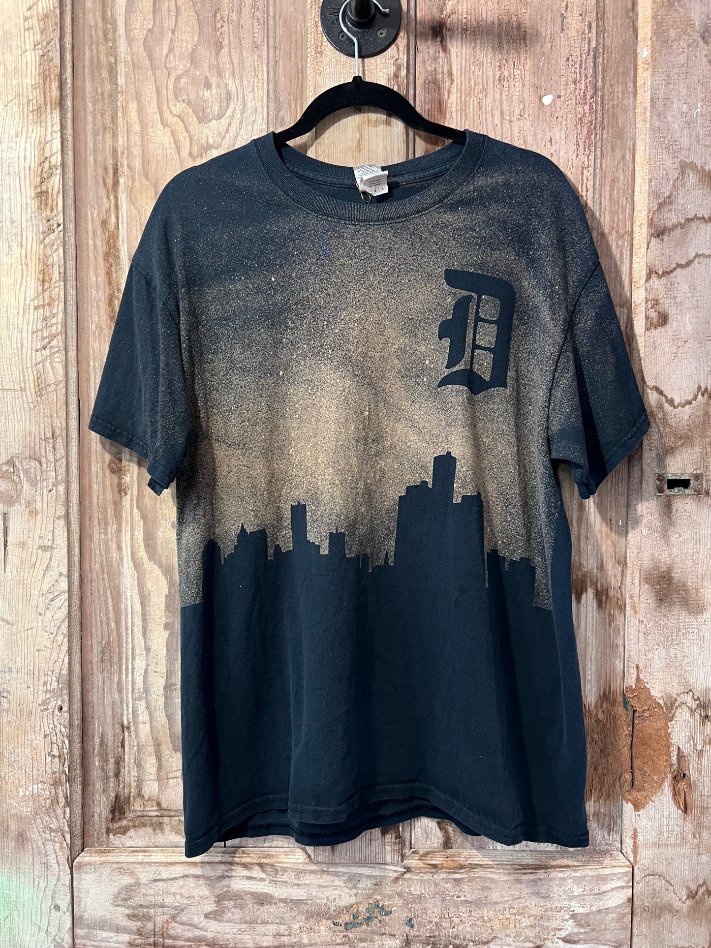 Y2K Acid Washed Detroit T-Shirt