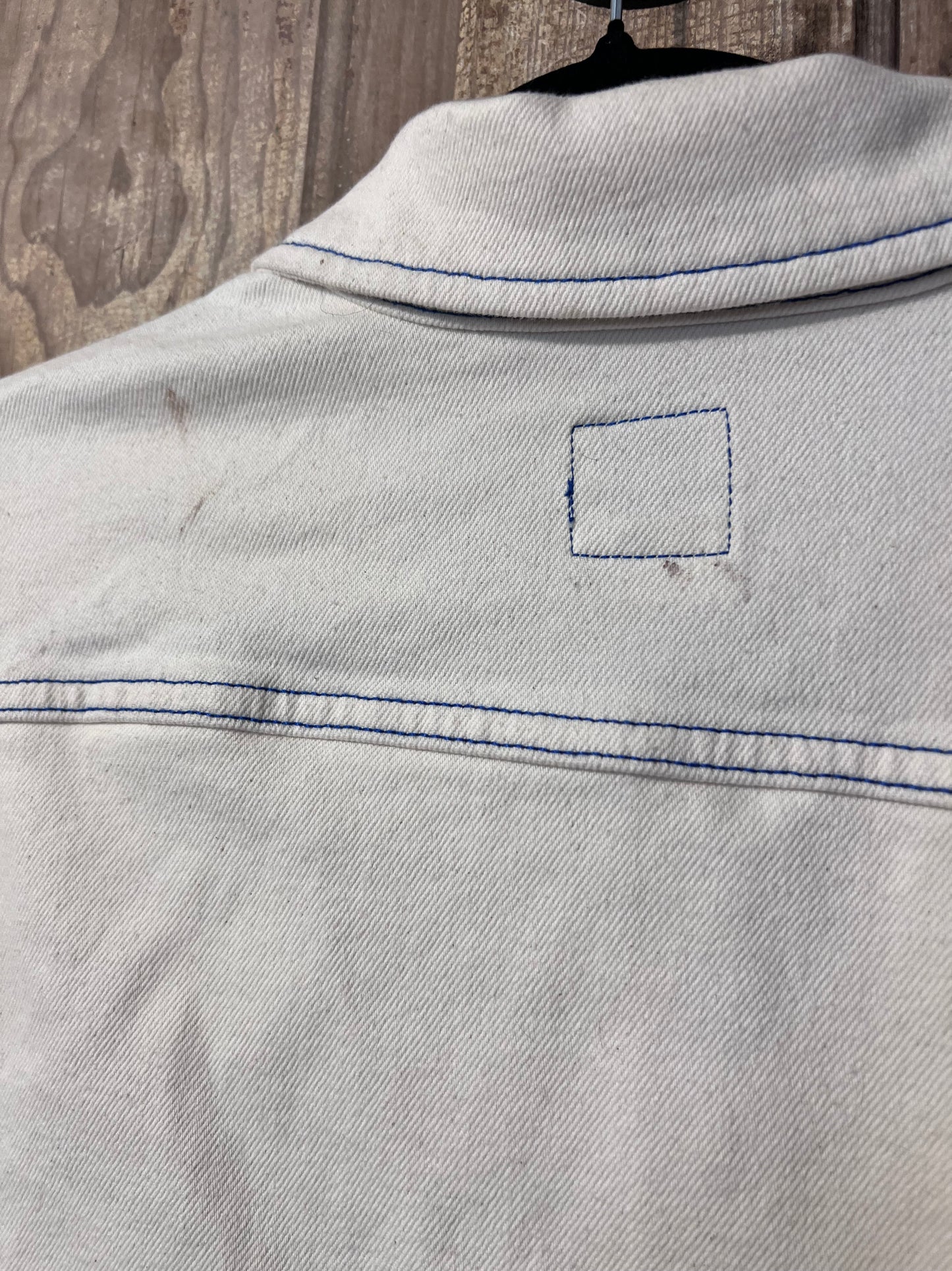 70's/80's LEE White/Blue Denim Jacket