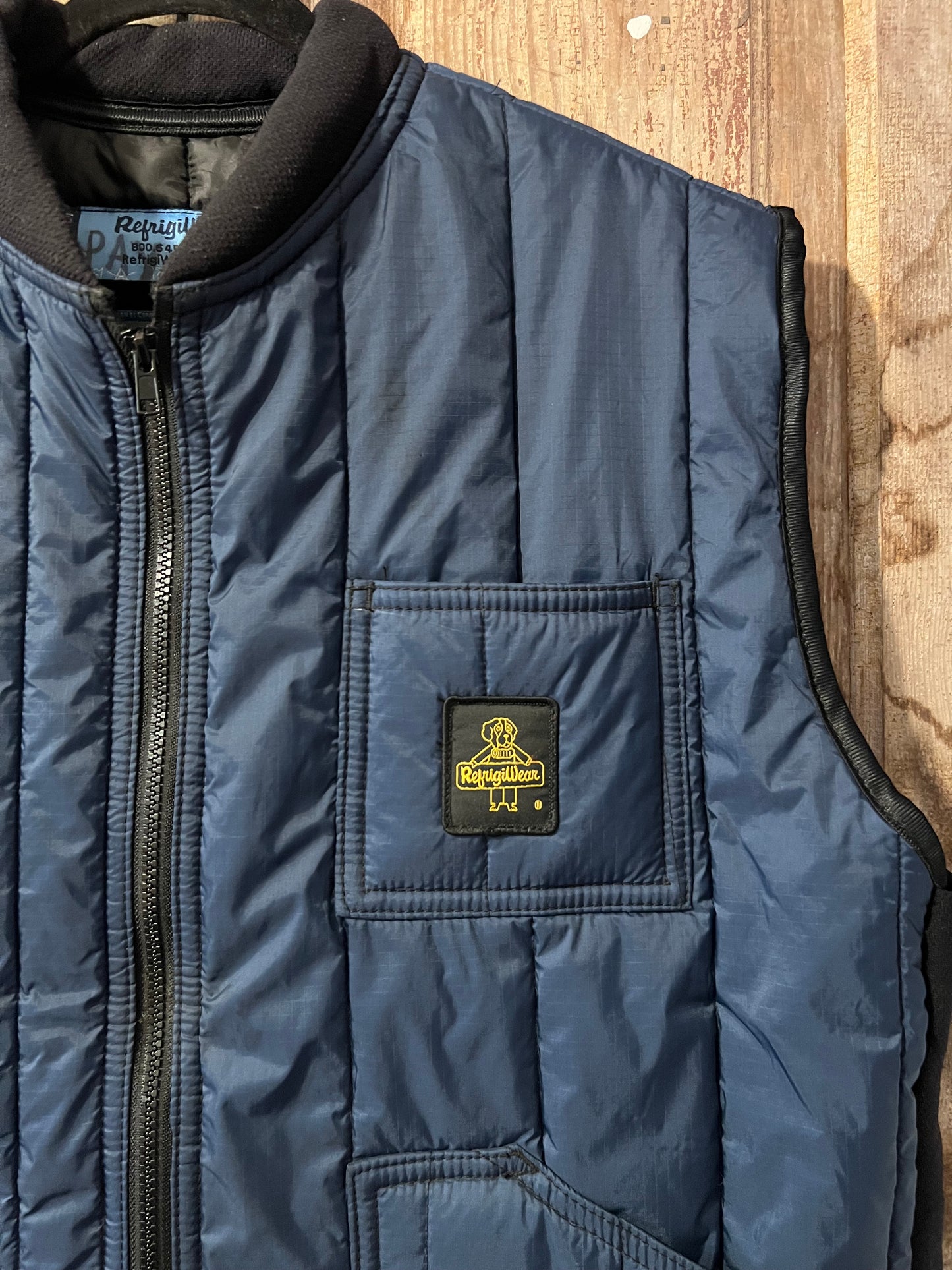 80's/90's Refridgiwear Navy Vest