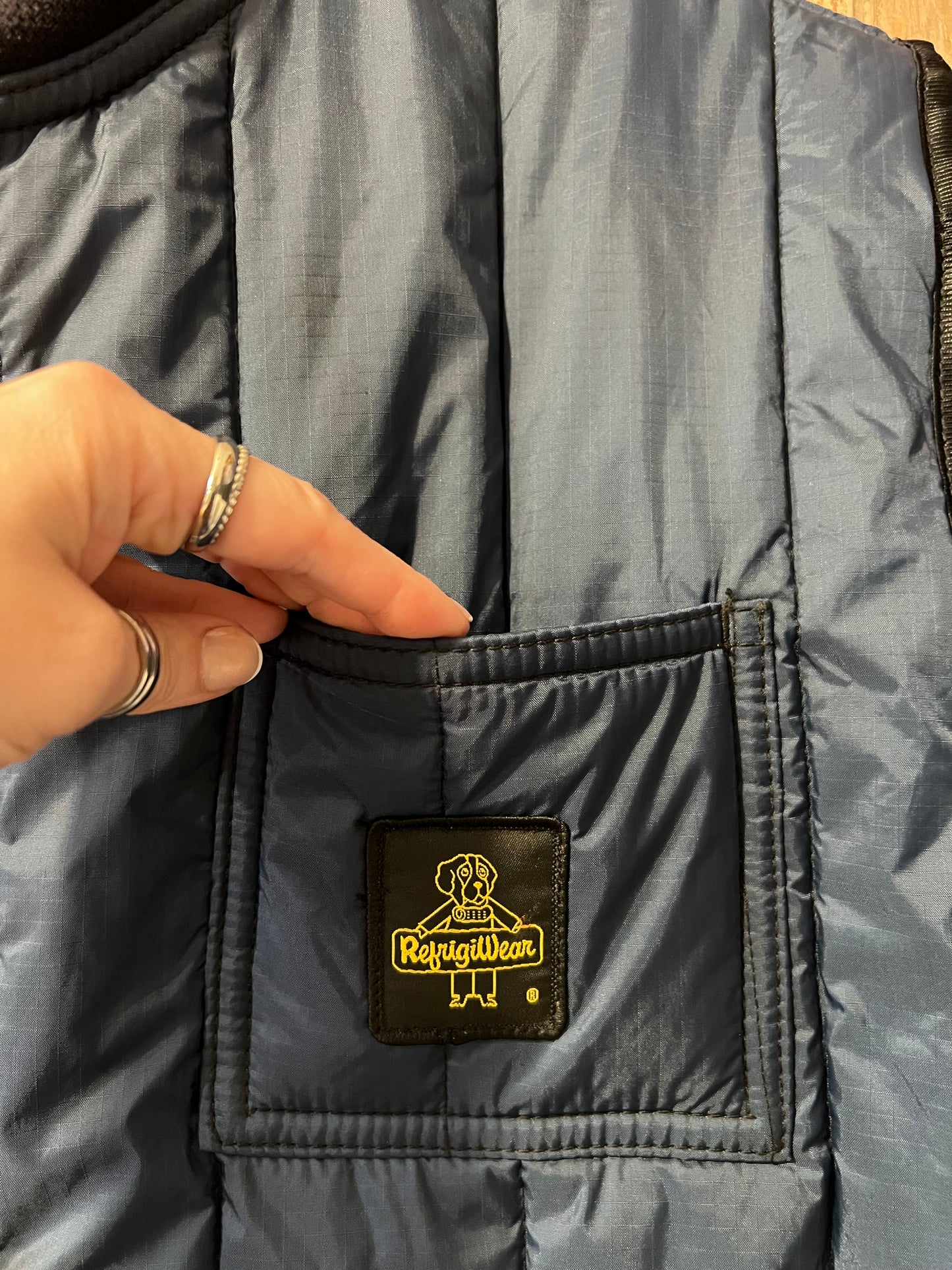 80's/90's Refridgiwear Navy Vest