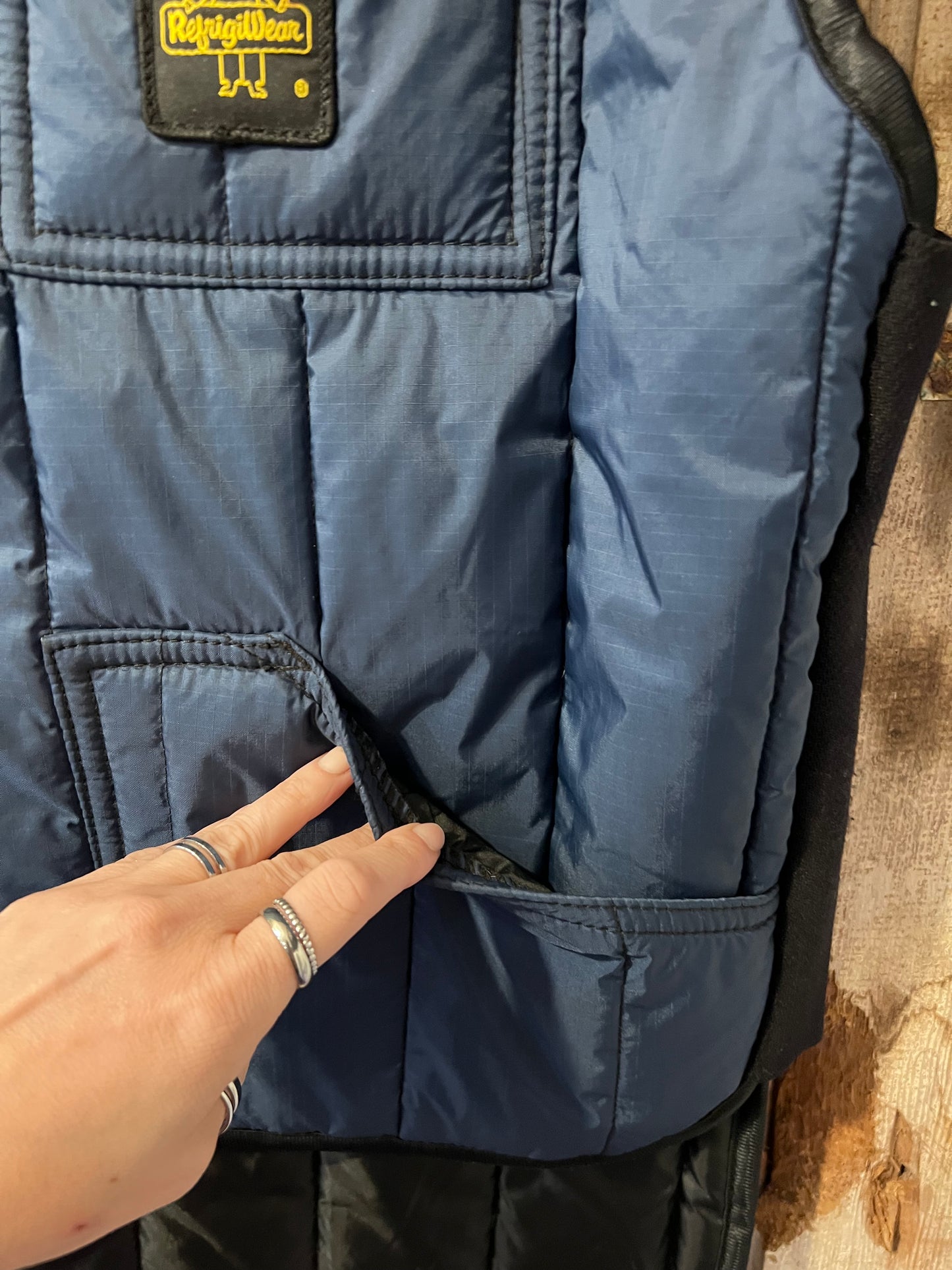 80's/90's Refridgiwear Navy Vest