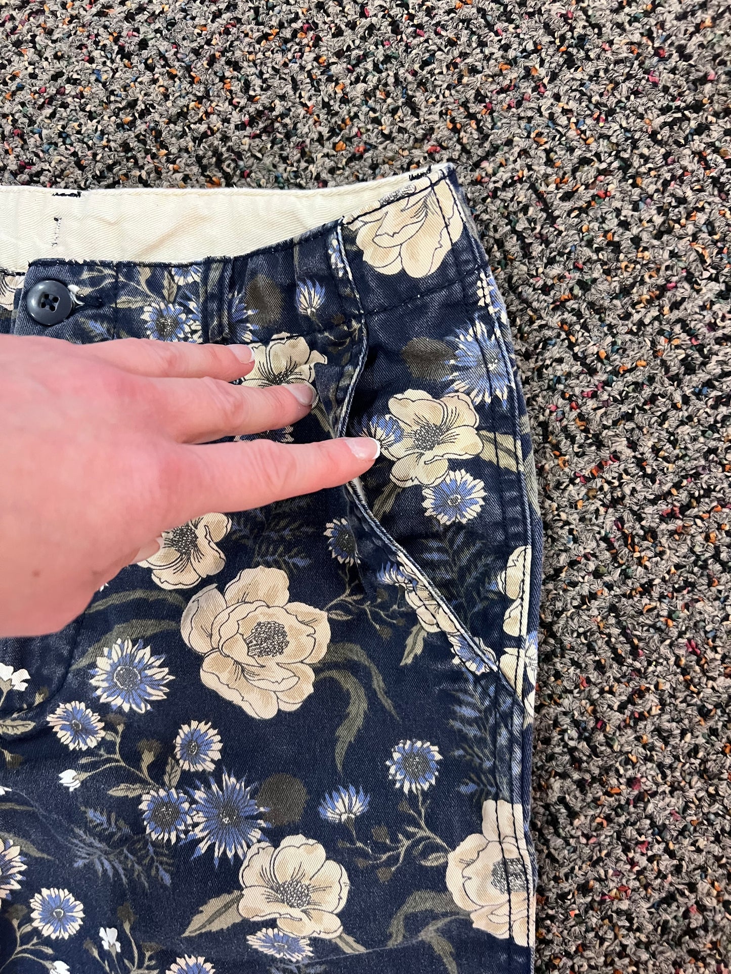 Y2K Floral Shorts