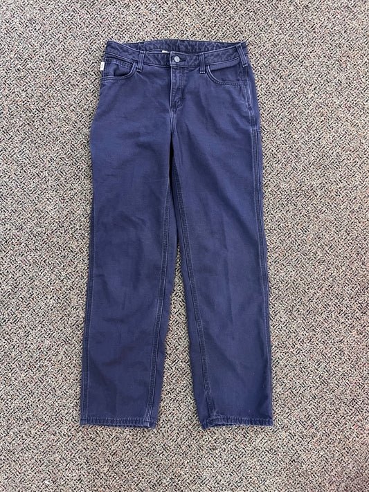 Carhartt Women's Navy Blue Utility Cargo Pants