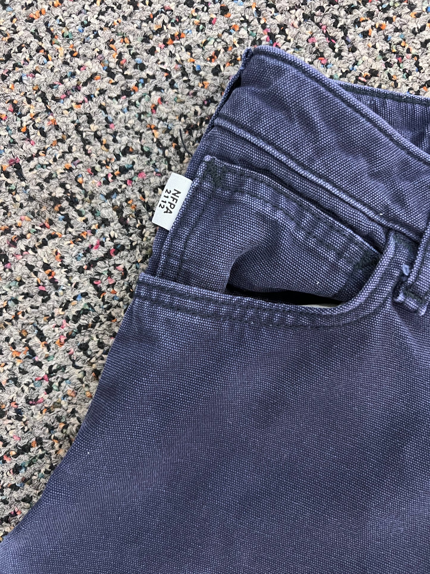 Carhartt Women's Navy Blue Utility Cargo Pants