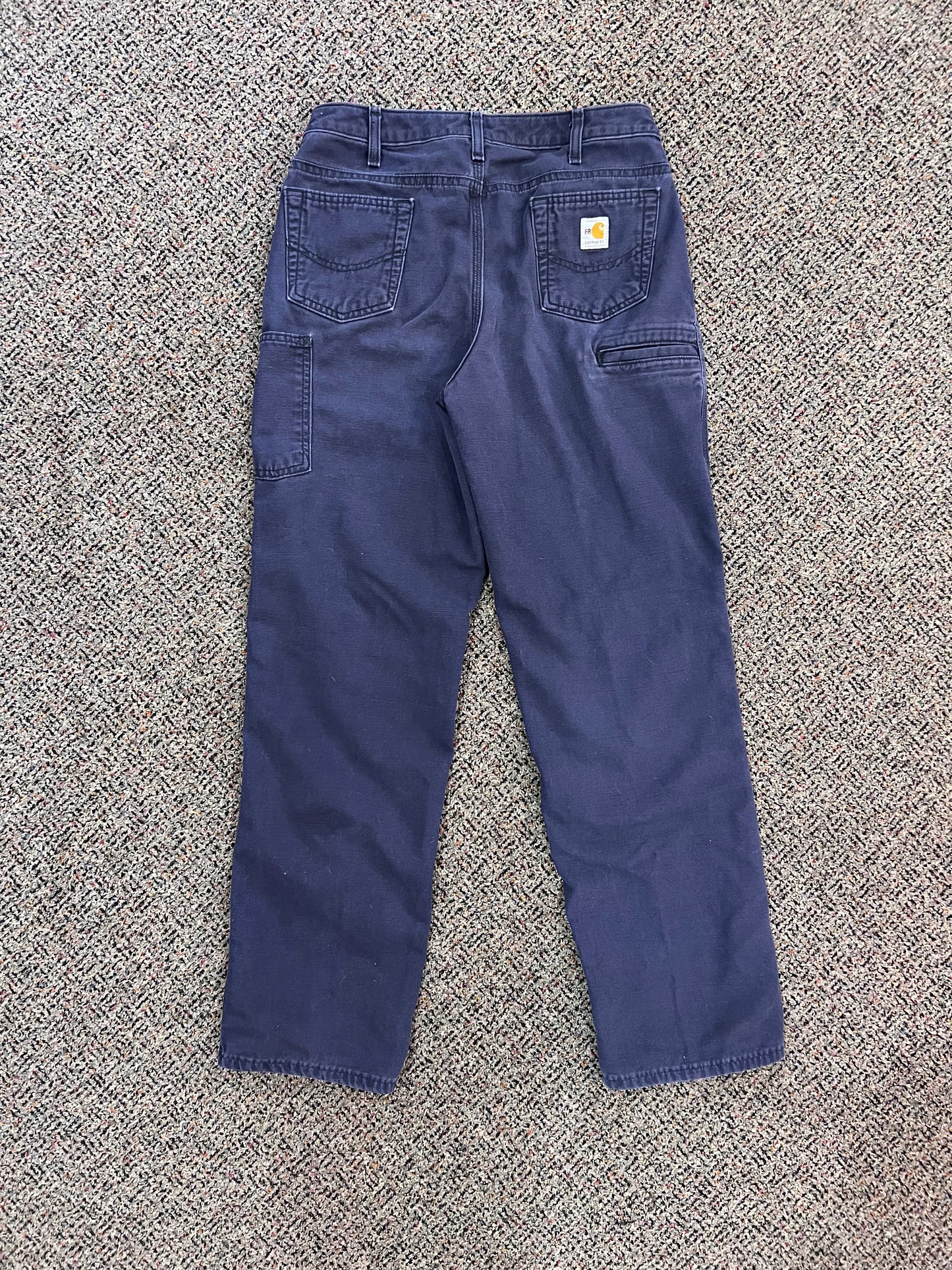 Carhartt Women's Navy Blue Utility Cargo Pants