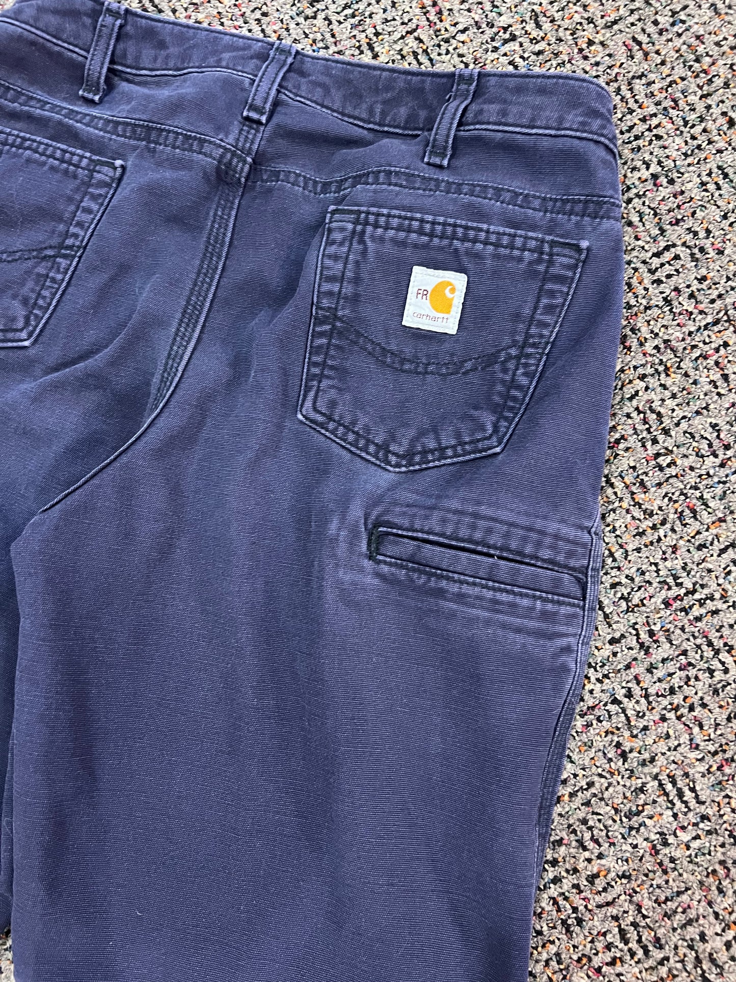 Carhartt Women's Navy Blue Utility Cargo Pants