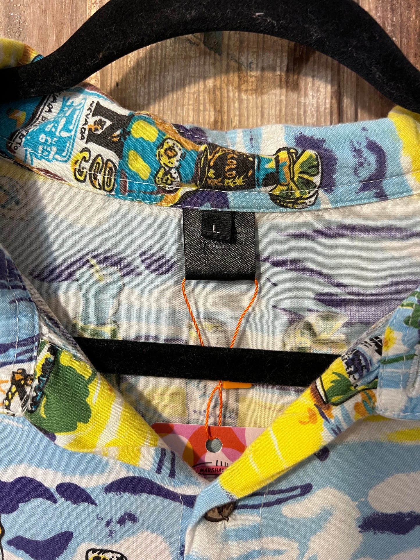 Y2K Double Duck Originals Hawaiian Beer Themed Shirt