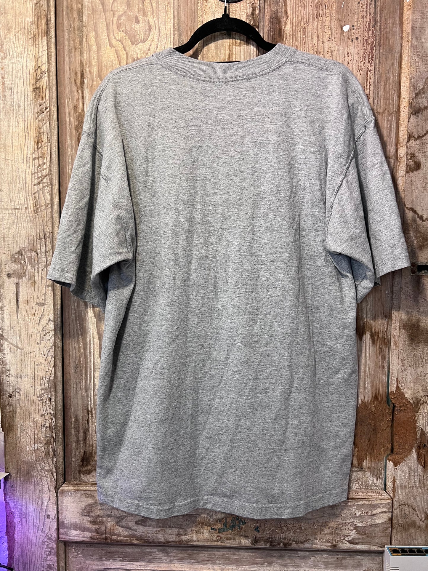 90's/Y2K Grey "Michigan Dad" Graphic T-shirt