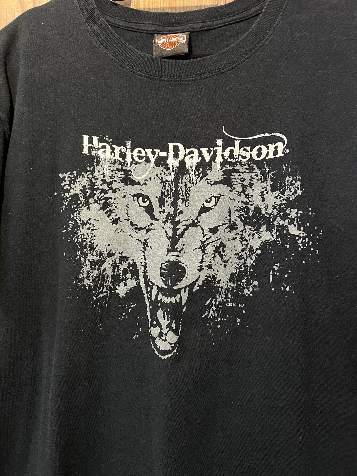 Y2K Wolf/Keystone SC Harley Davidson T-Shirt