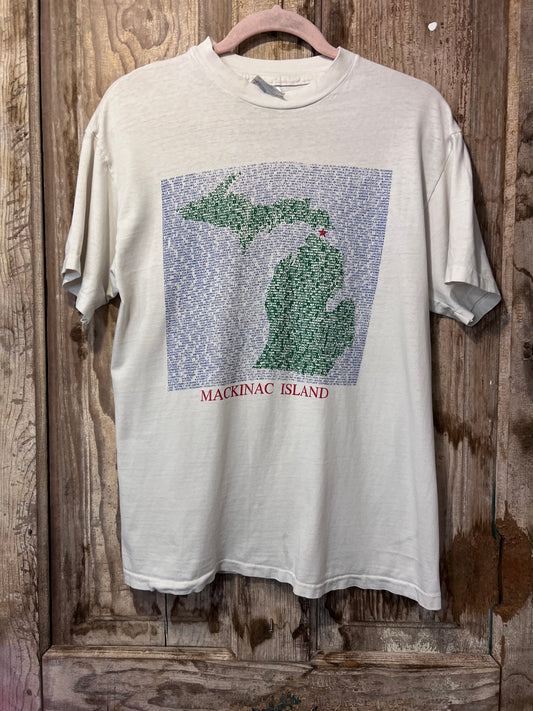 90's Mackinac Island MI Graphic T-Shirt