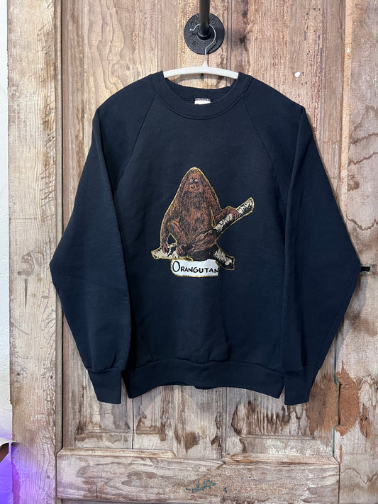 80's Orangutan Graphic Crewneck