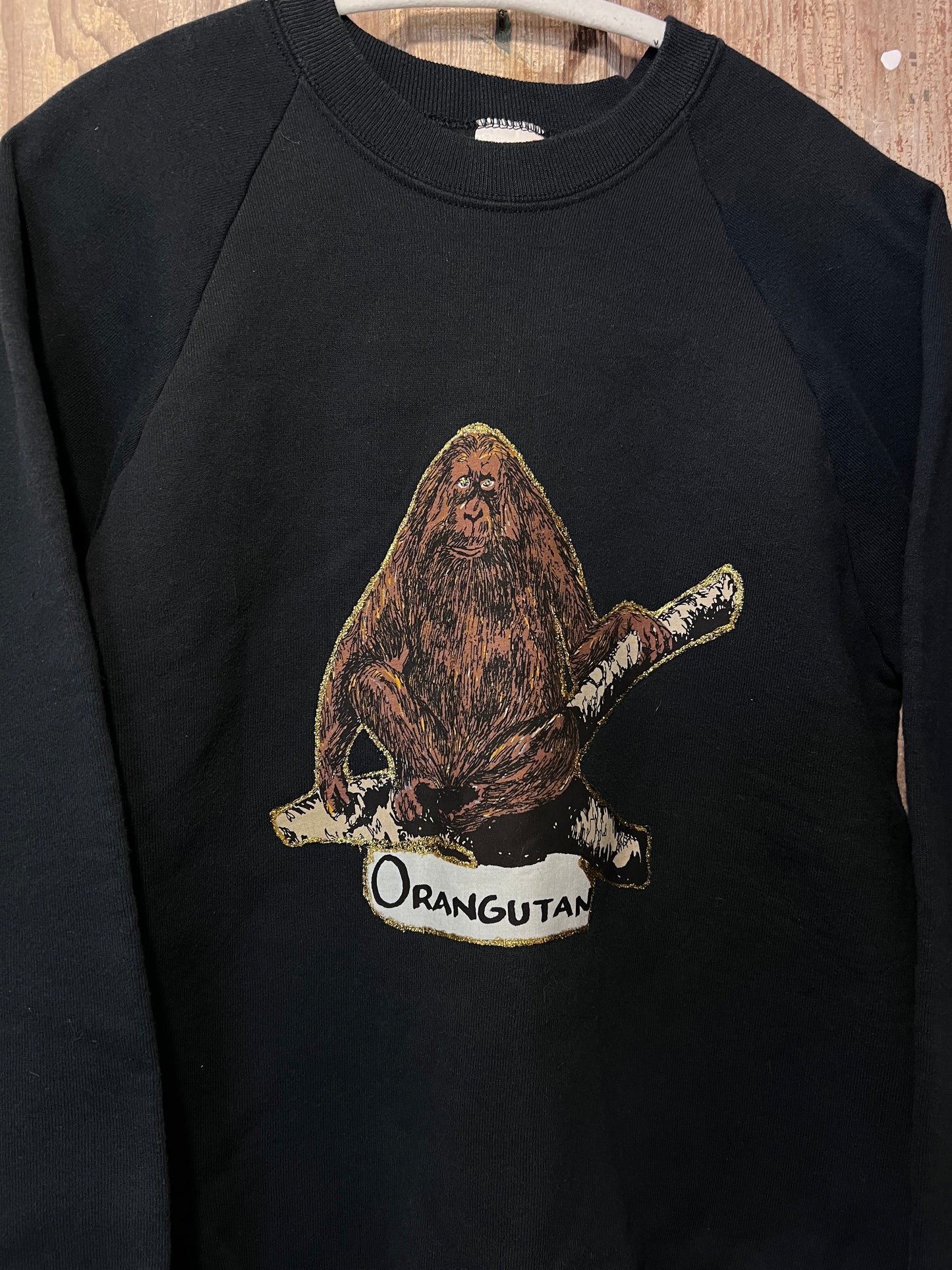 80's Orangutan Graphic Crewneck