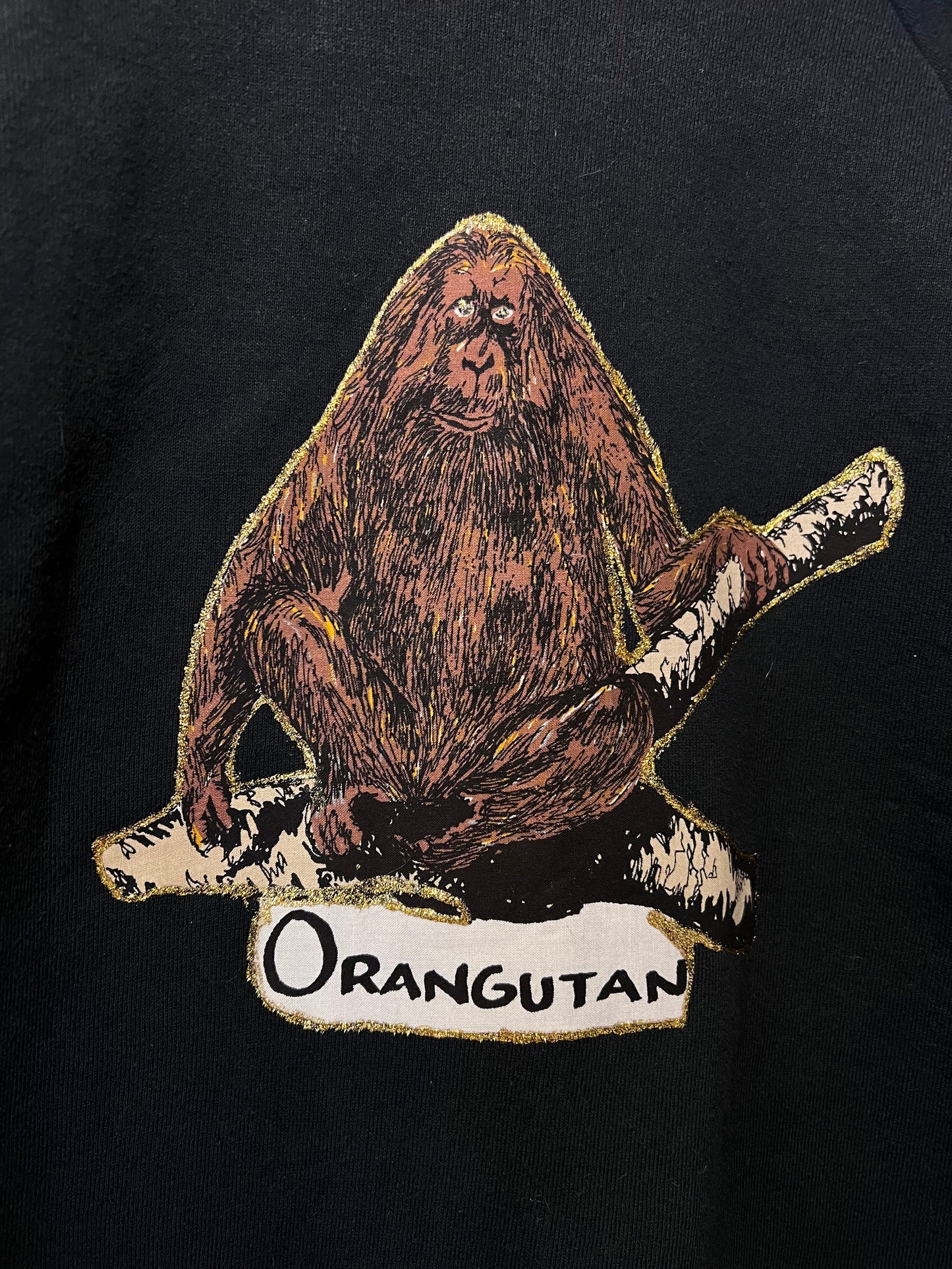 80's Orangutan Graphic Crewneck