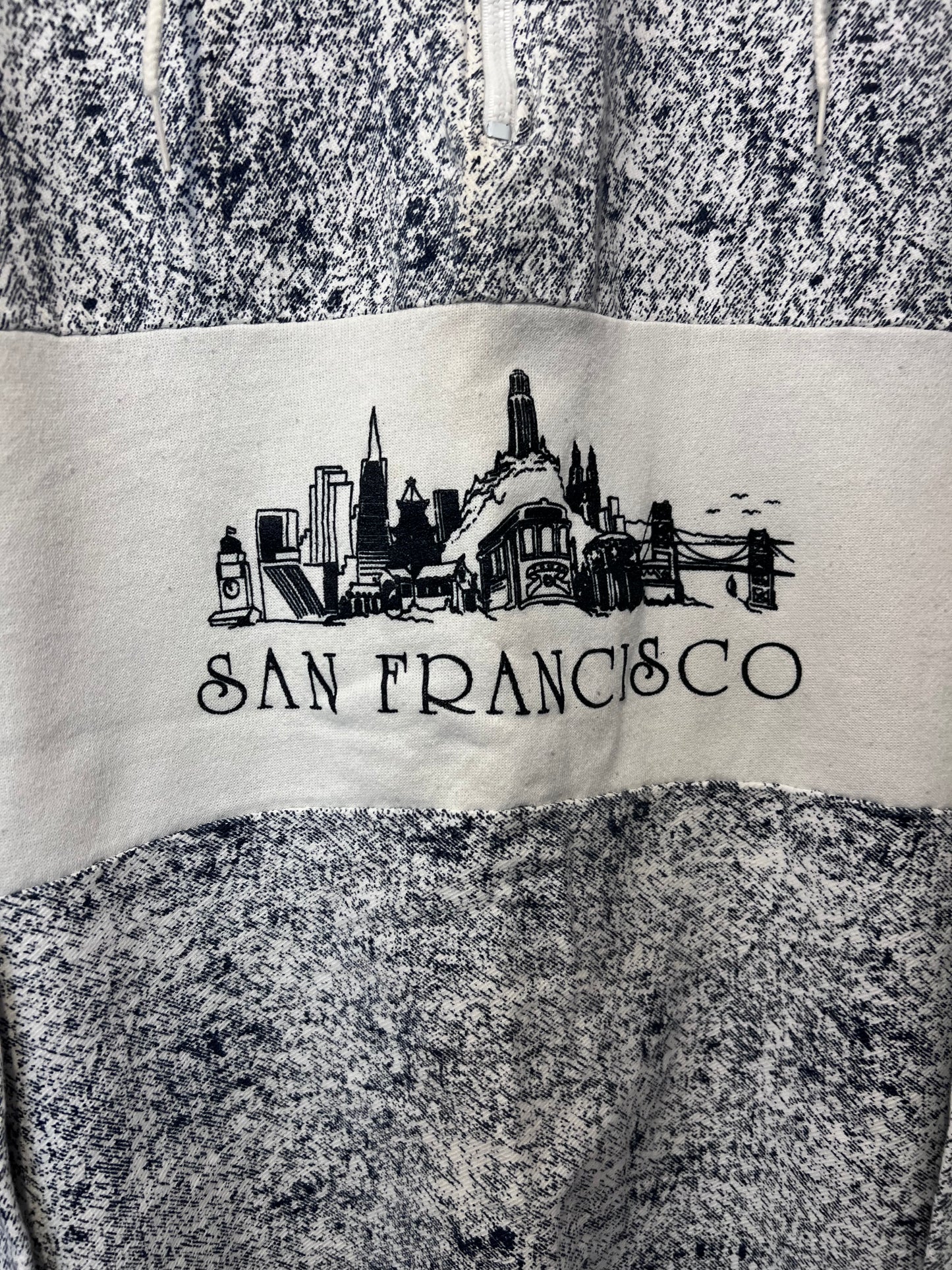 80's/90's San Fransisco Quarter Zip Sweatshirt