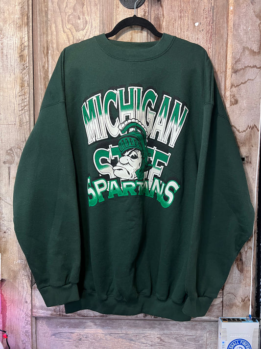 90's Michigan State Graphic Crewneck
