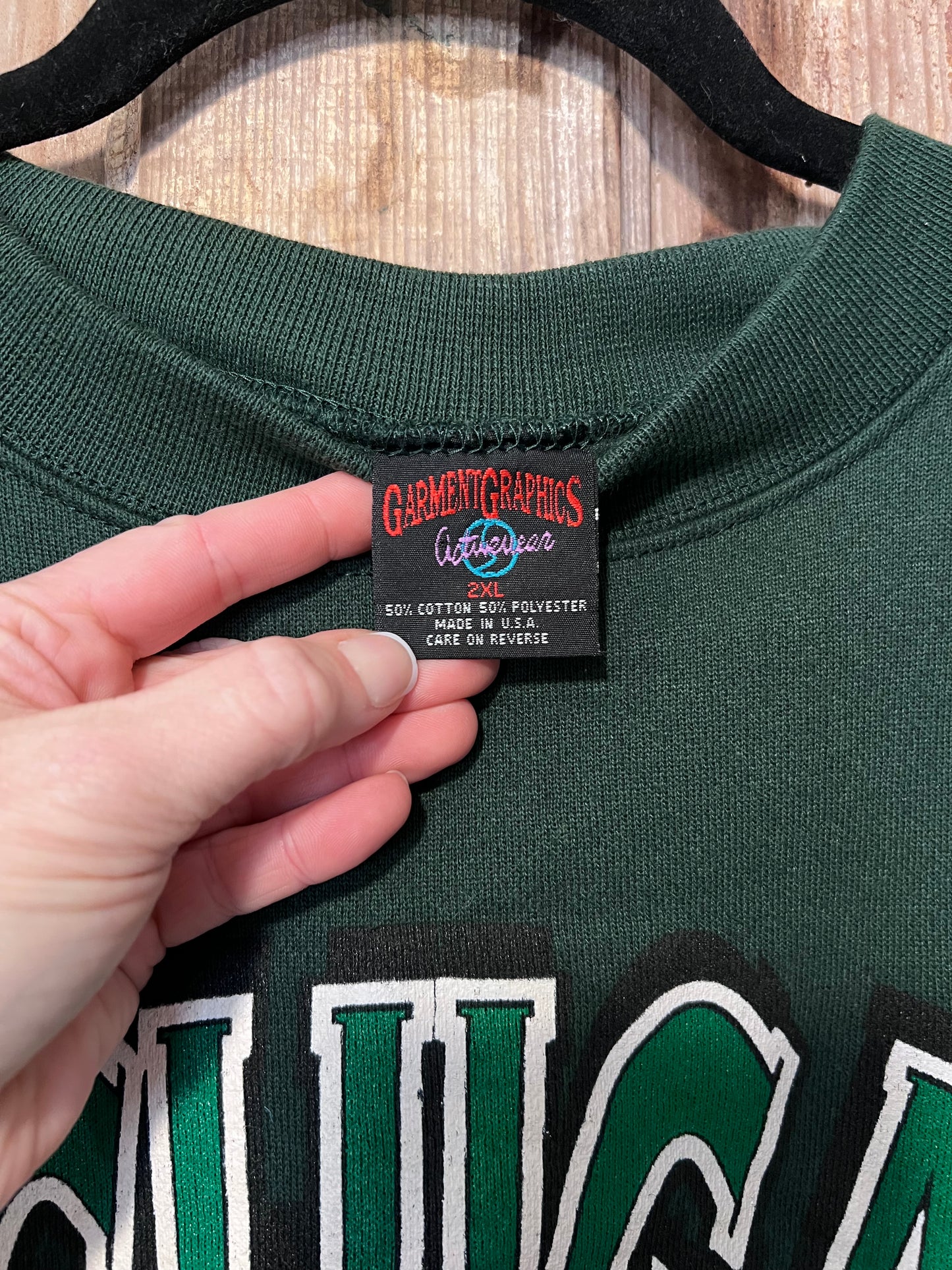 90's Michigan State Graphic Crewneck