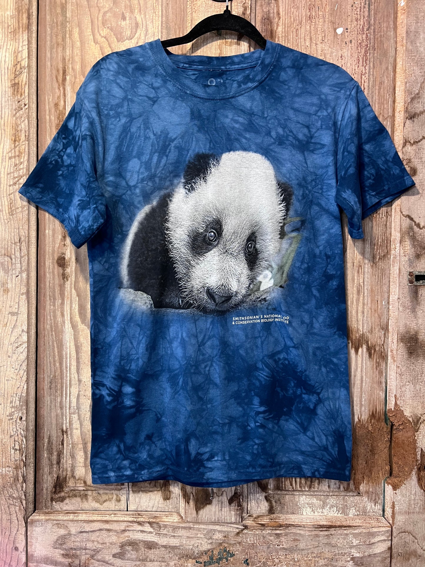 Smithsonian National Zoo Baby Panda Tie Dye Graphic T-Shirt (Modern)